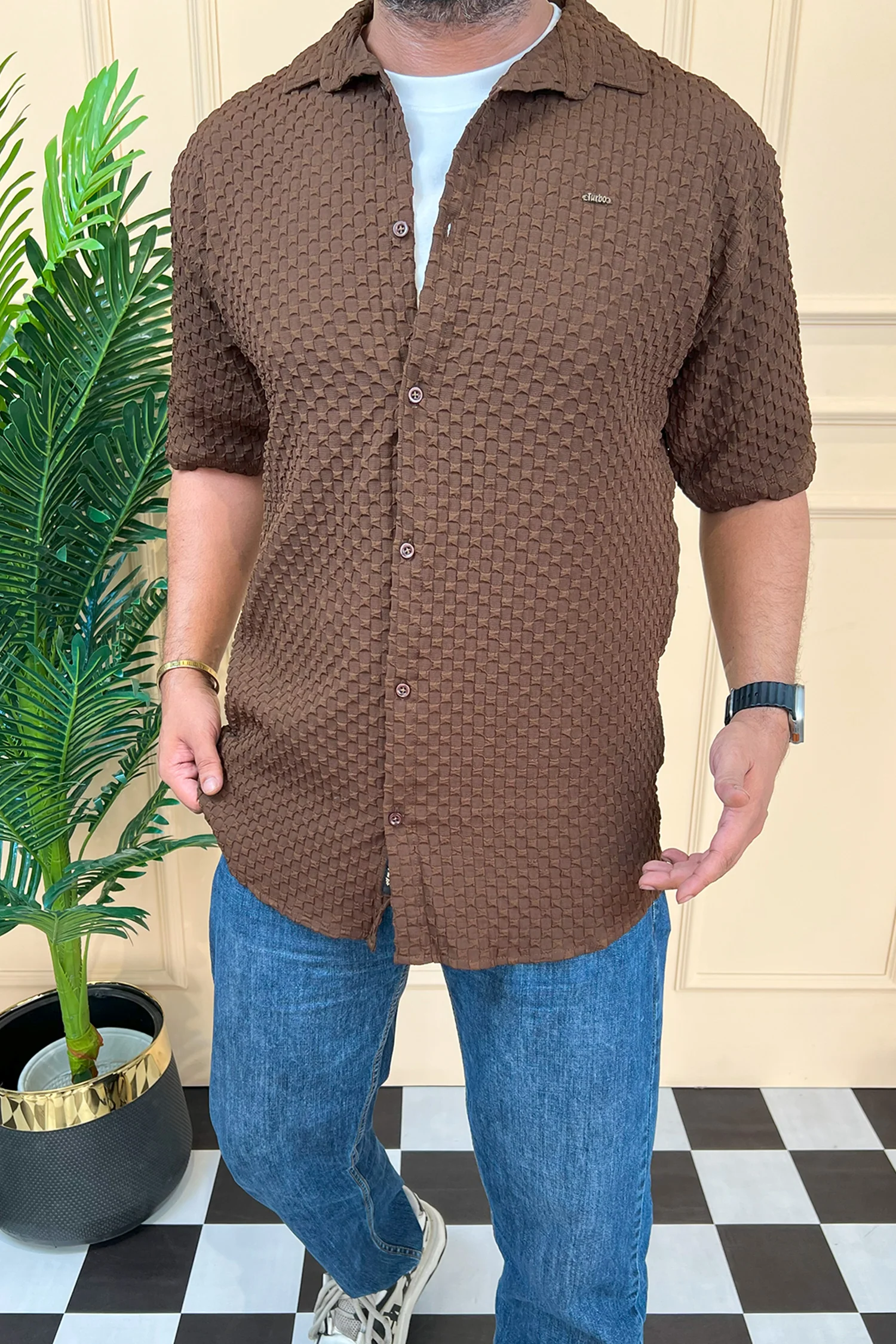 Turbo Popcorn Cuba Waffle Casual Shirt - Image 22
