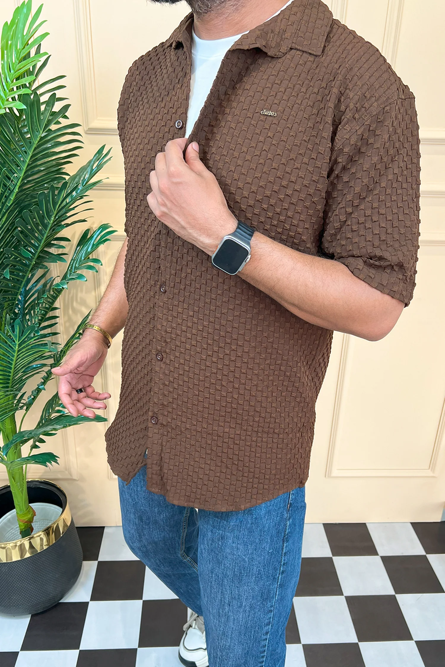 Turbo Popcorn Cuba Waffle Casual Shirt - Image 23