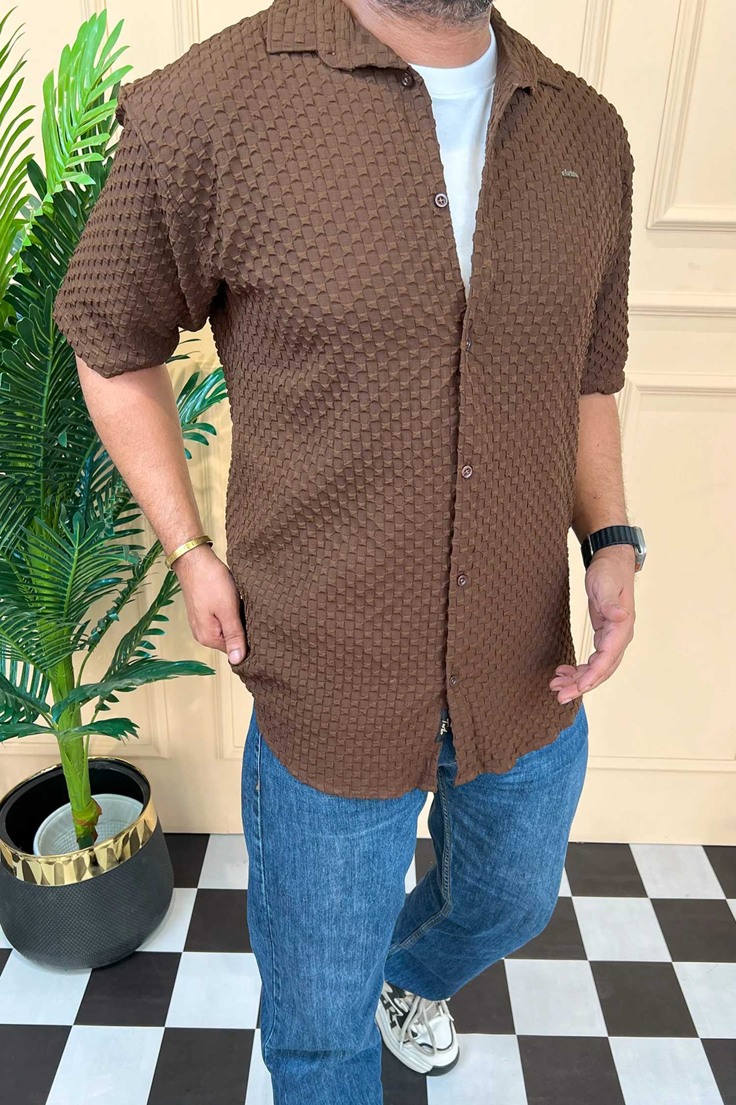 Turbo Popcorn Cuba Waffle Casual Shirt - Image 24