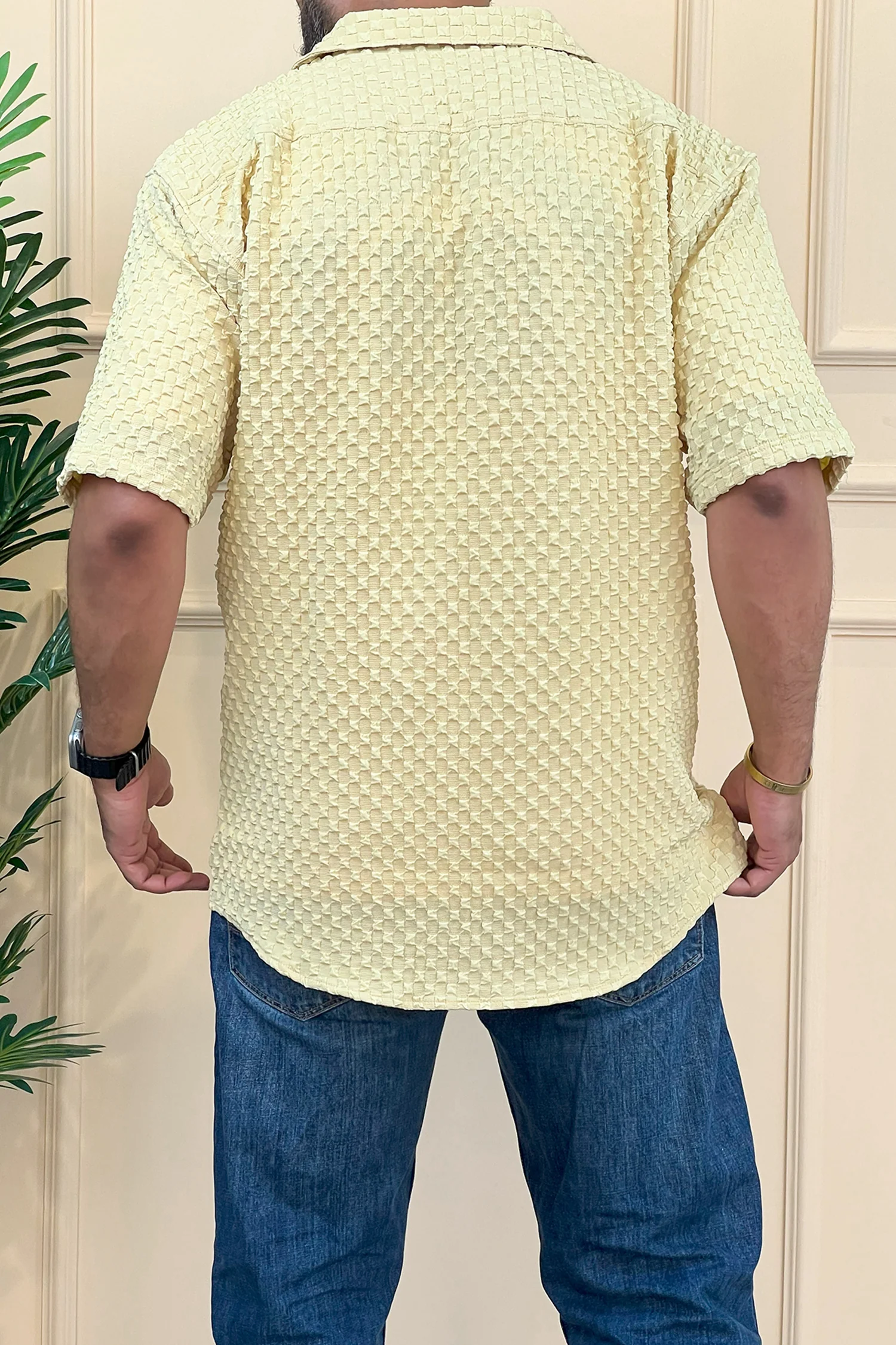 Turbo Popcorn Cuba Waffle Casual Shirt - Image 4