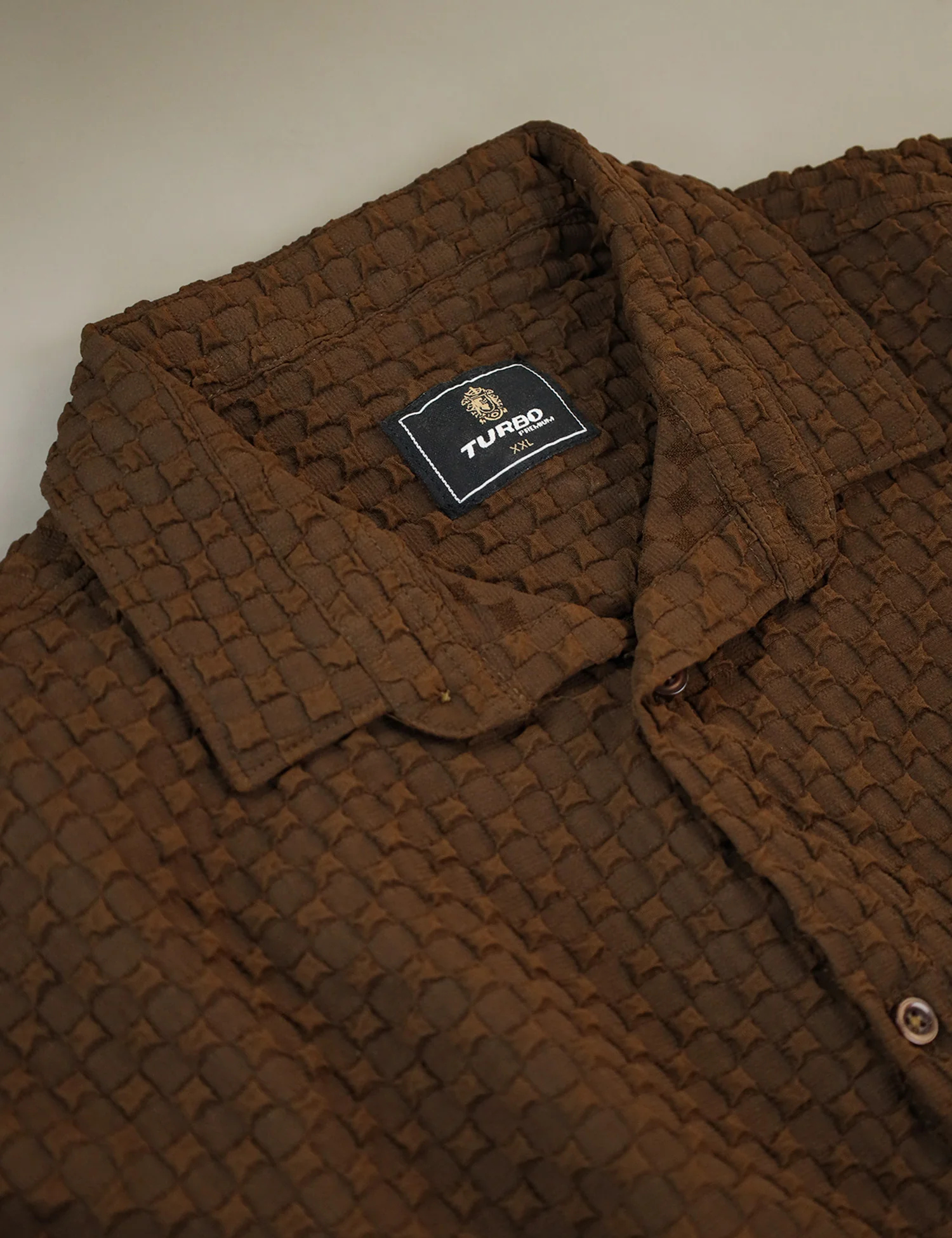 Turbo Popcorn Cuba Waffle Casual Shirt - Image 12