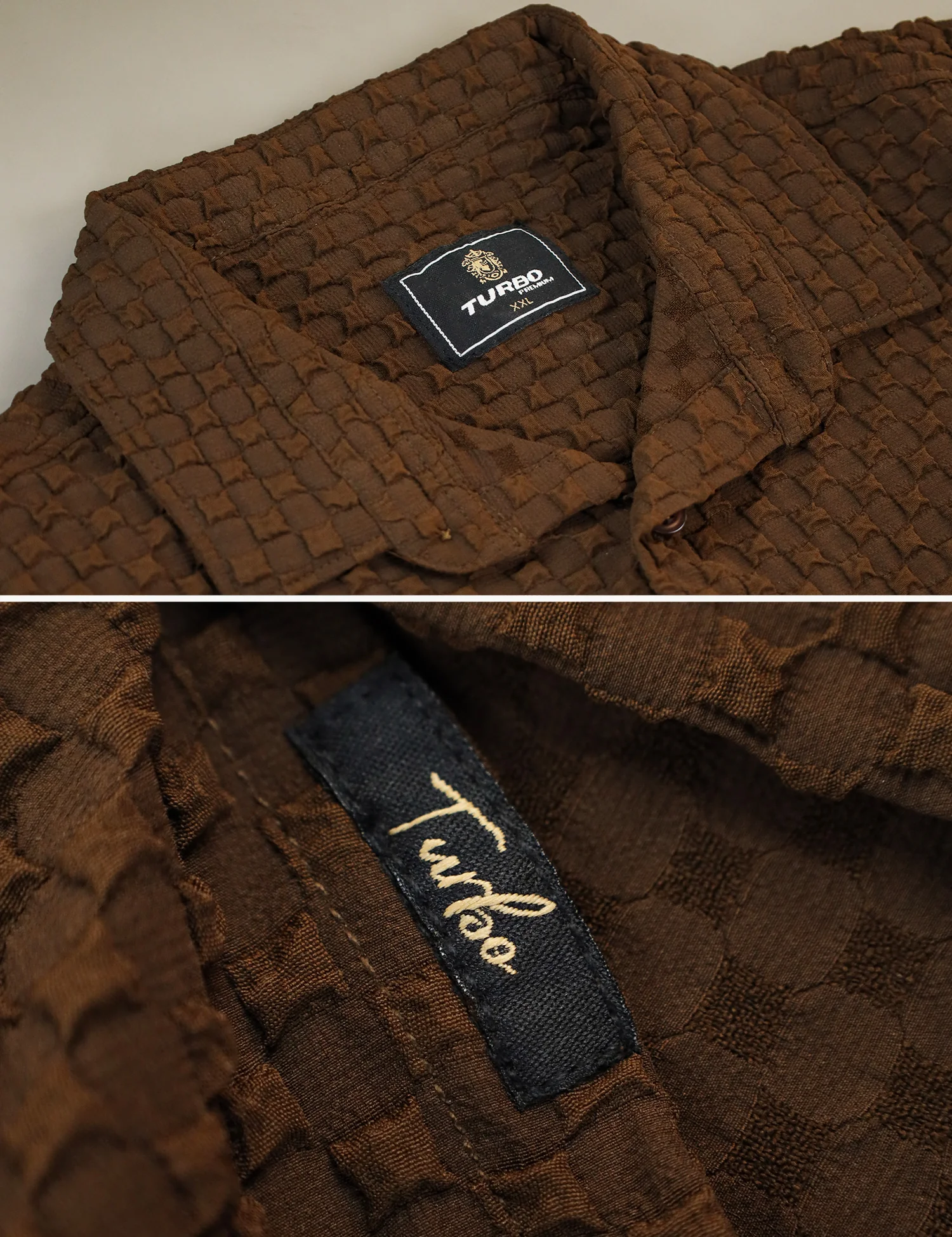 Turbo Popcorn Cuba Waffle Casual Shirt - Image 14
