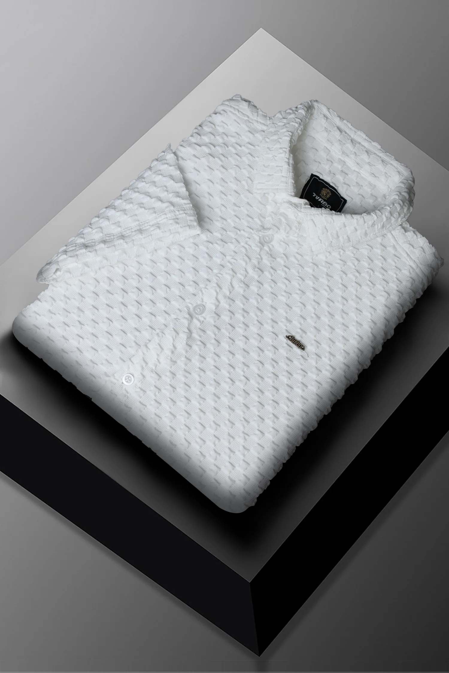 Turbo Popcorn Cuba Waffle Casual Shirt - Image 5