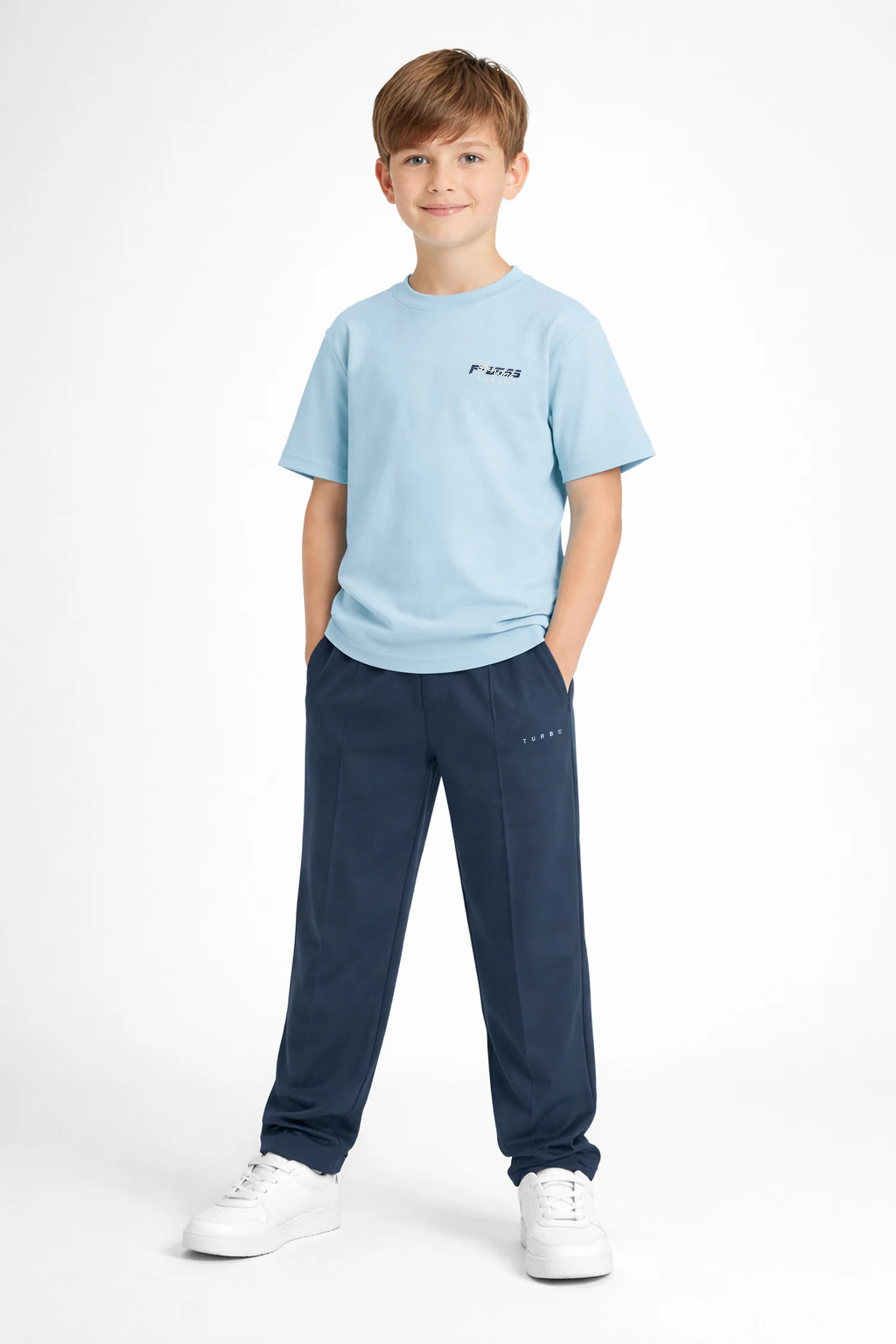 Turbo Power Fit Younger Kids Tracksuit - Image 10