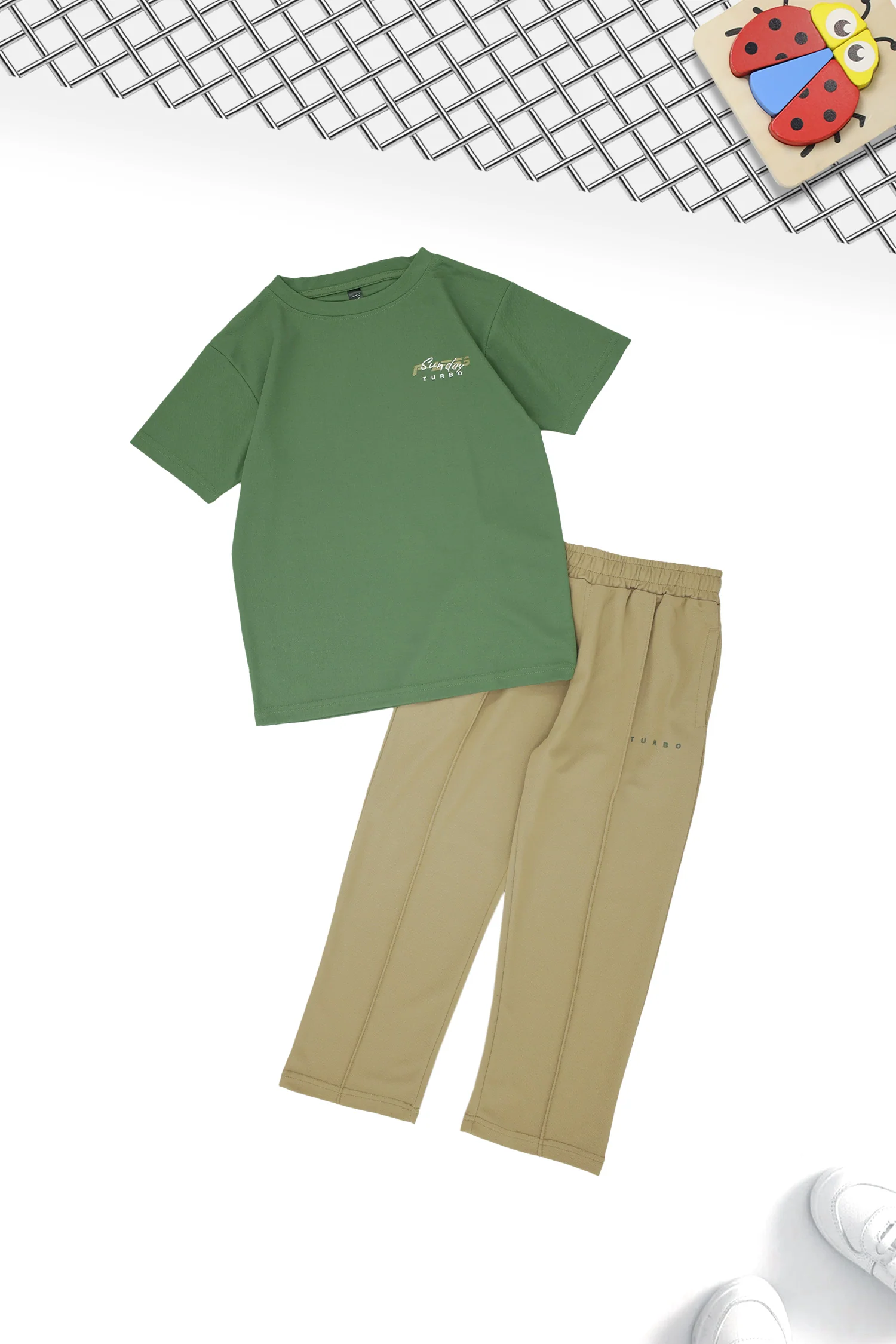 Turbo Power Fit Younger Kids Tracksuit - Image 5