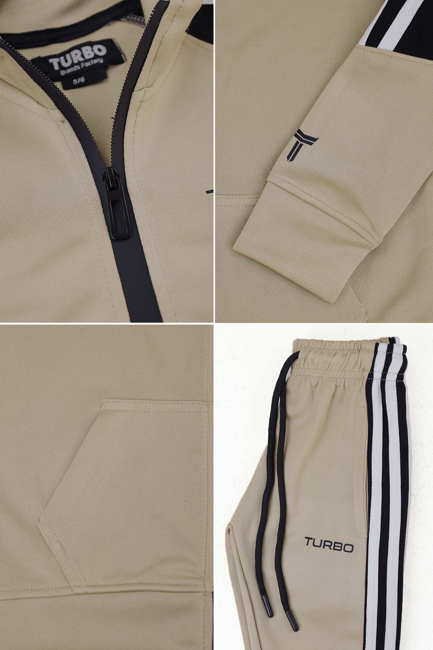 Turbo Premium Boys Younger Kids Tracksuit - Image 3