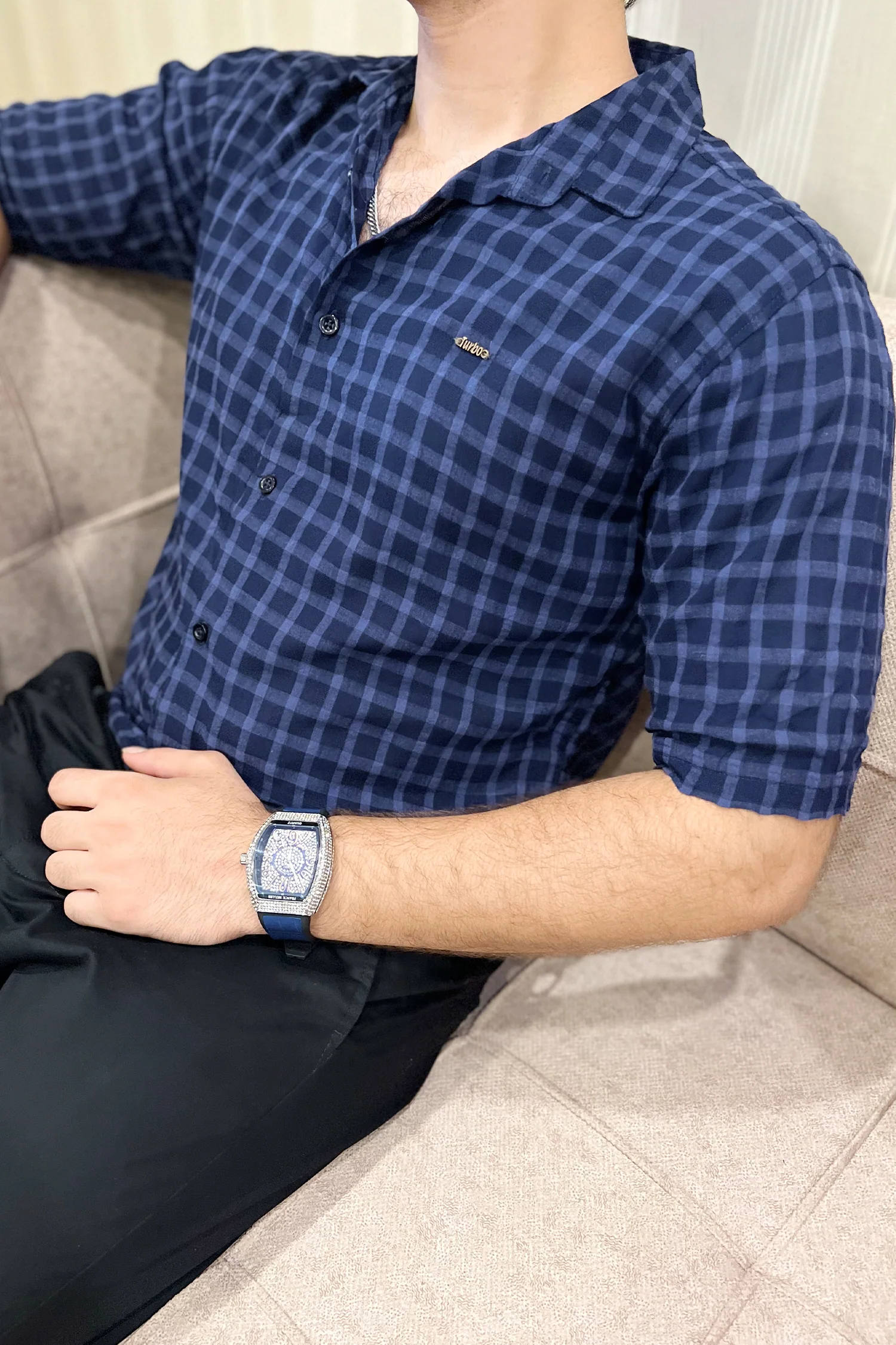 Turbo Premium Lightweight Half Sleeve Casual Shirt - Image 12