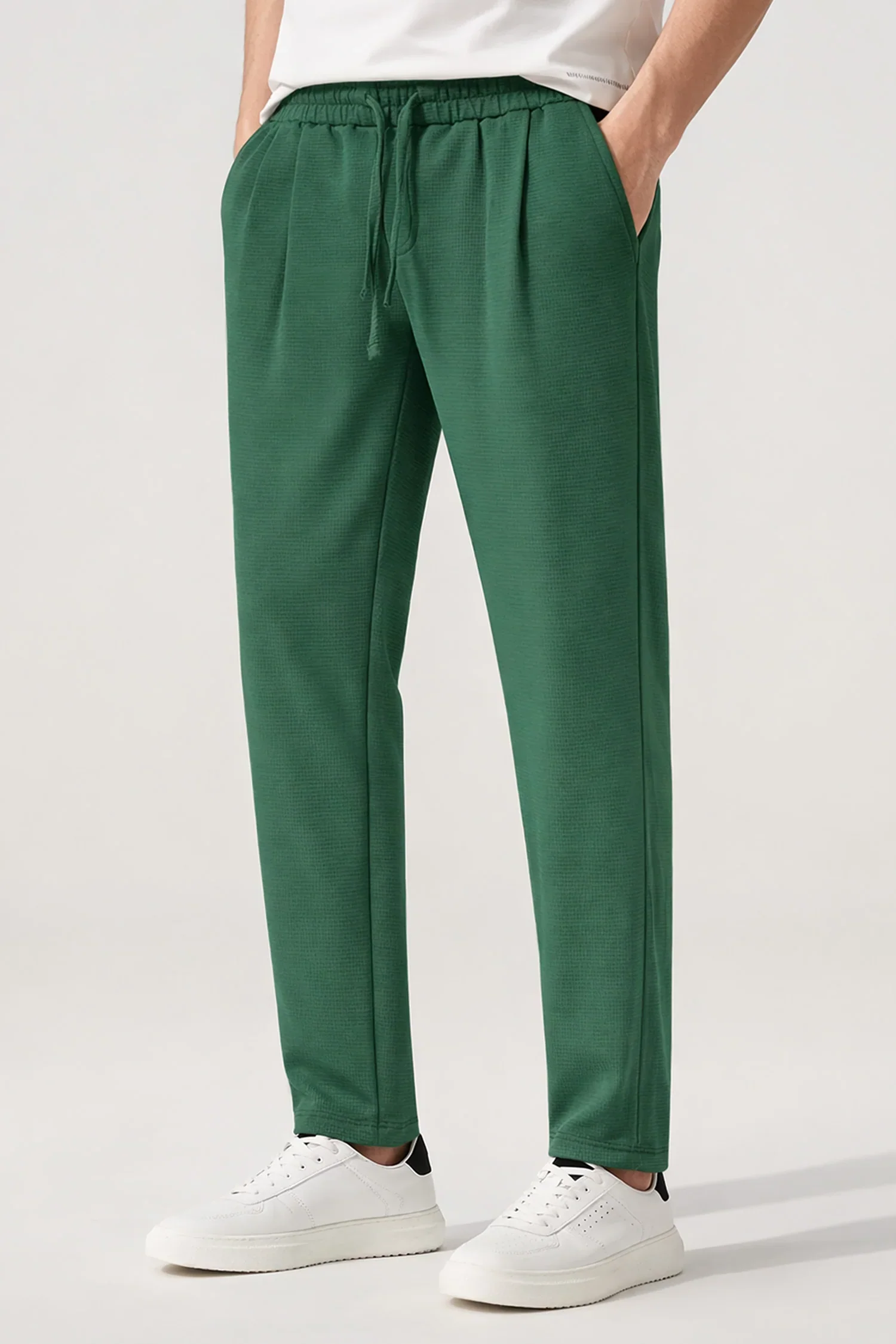 Turbo ProForm Waffle Texture Slim Fit Trouser - Image 5