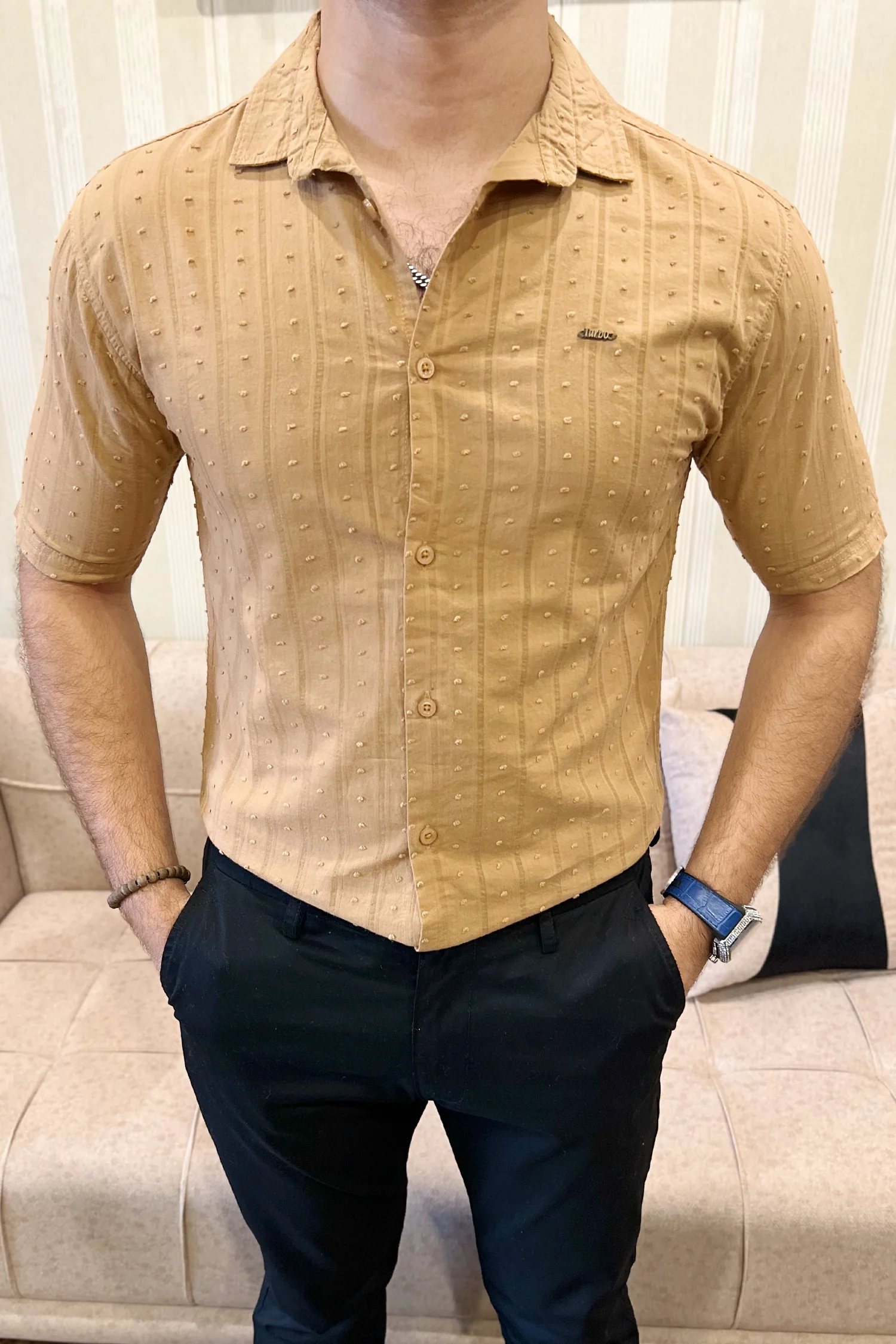 Turbo Puff Clasic Thread Casual Shirt - Image 16