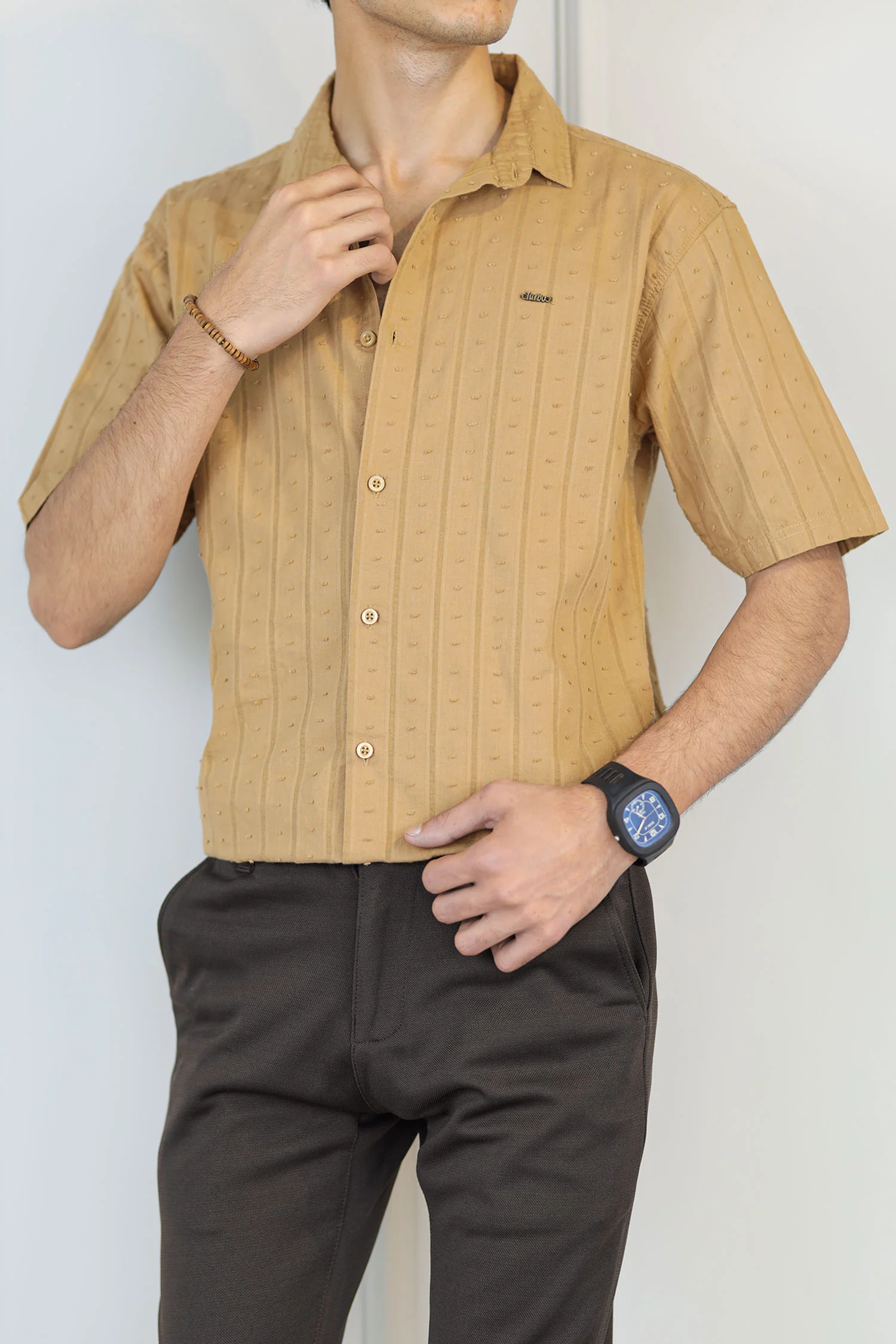 Turbo Puff Clasic Thread Casual Shirt - Image 7