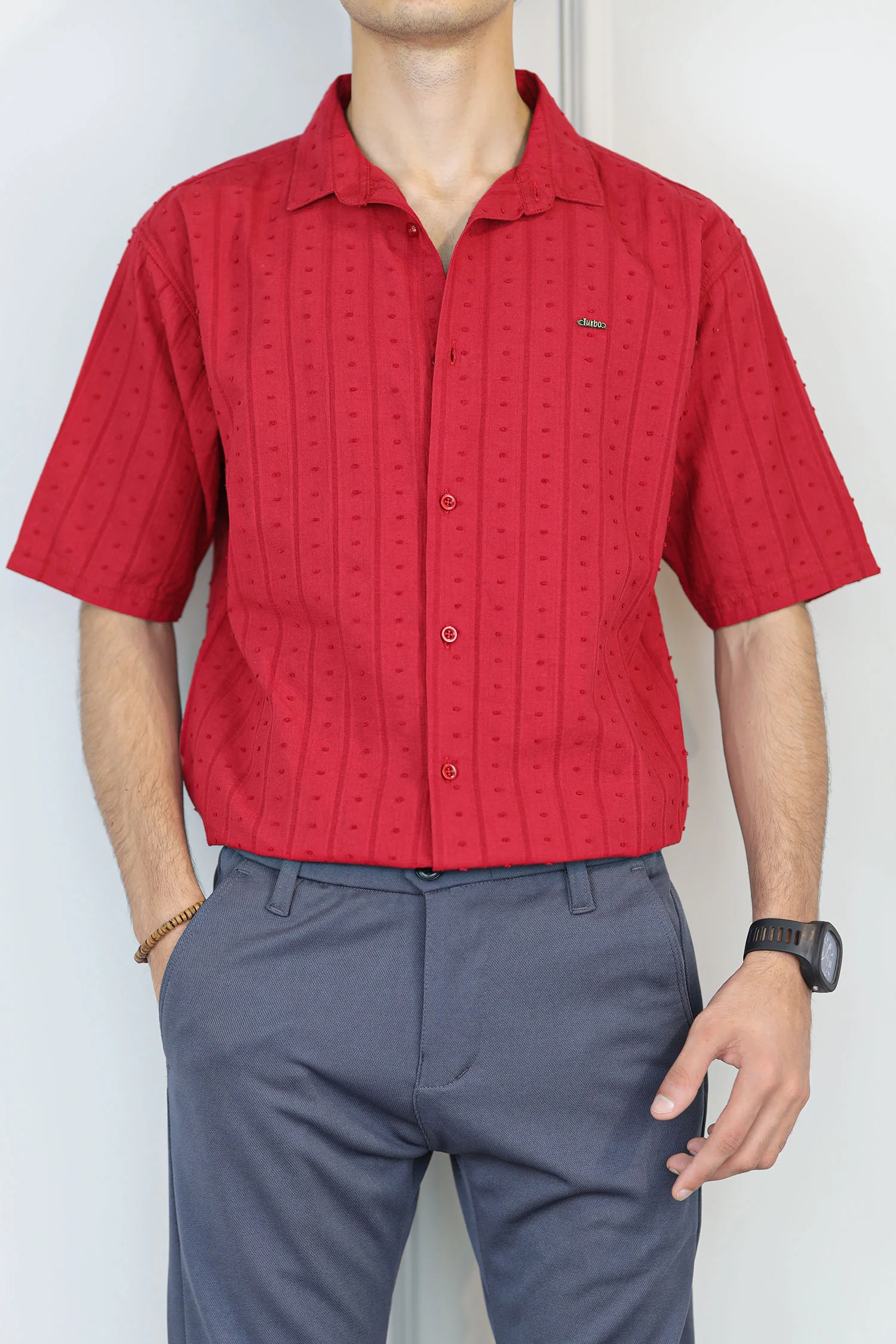 Turbo Puff Clasic Thread Casual Shirt - Image 4
