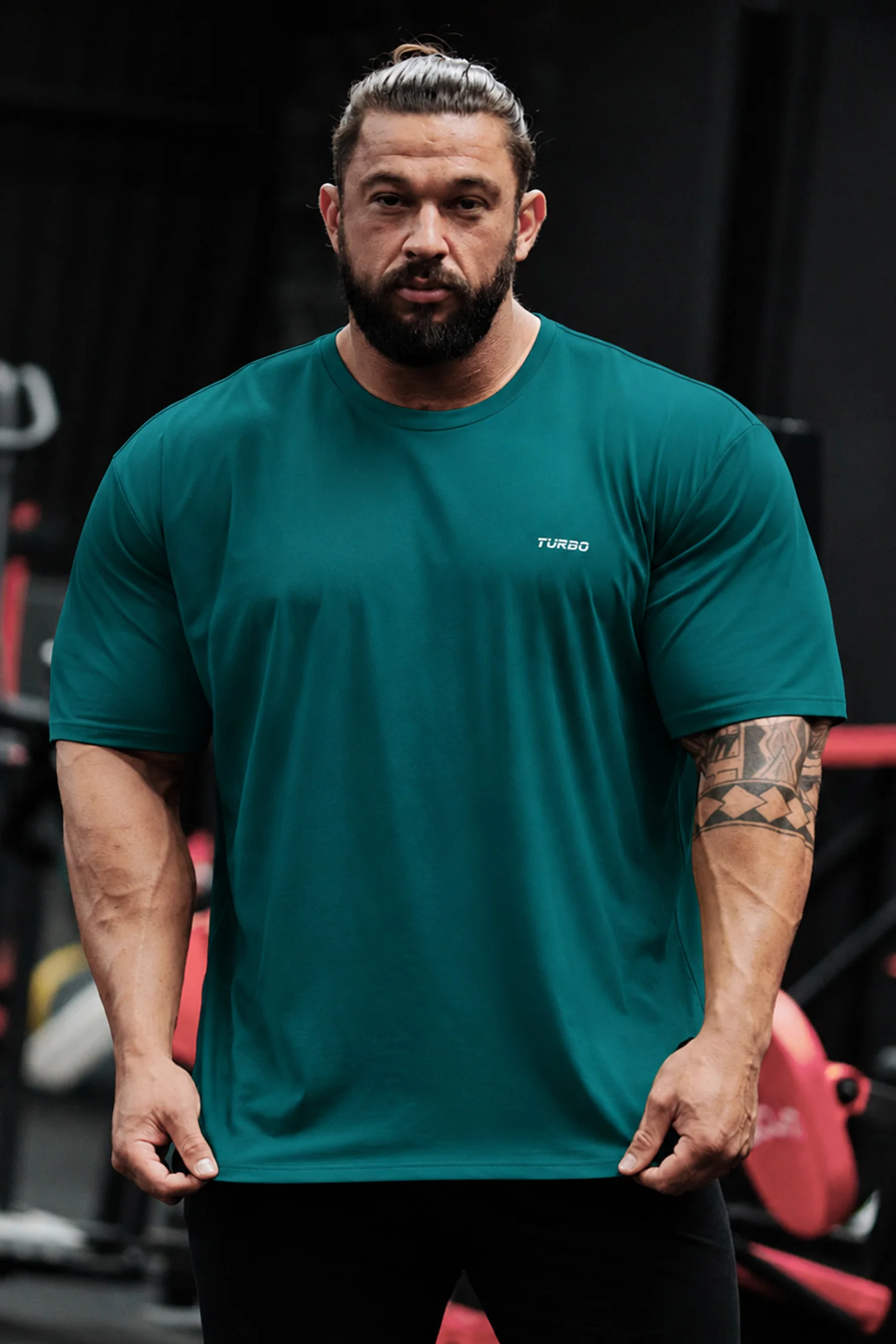 Turbo Regular-Fit Round Neck Big & Tall Dry-fit Shirts - Image 10