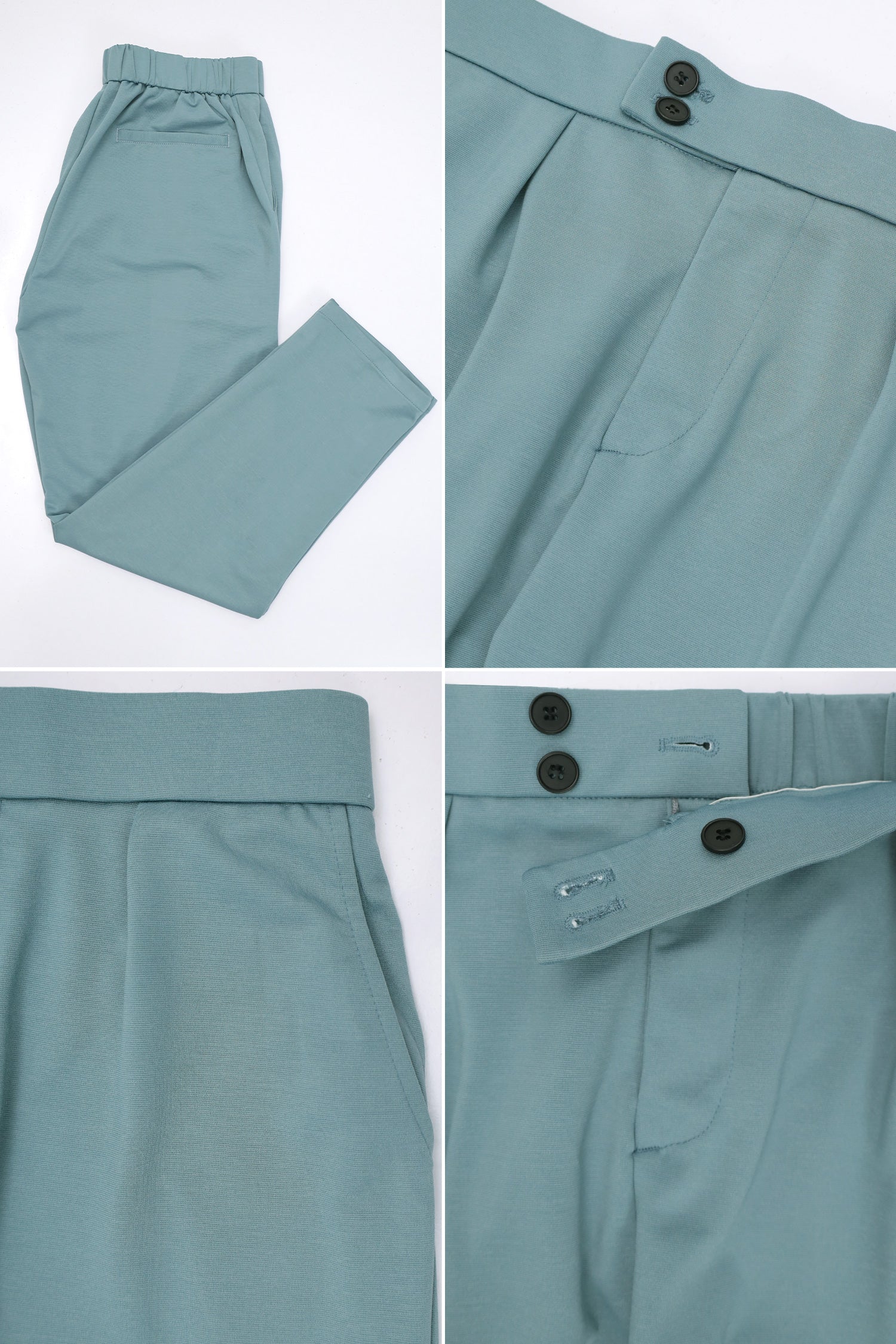 Turbo Double Buckle Closure Design Men's Imported Trouser - Image 6