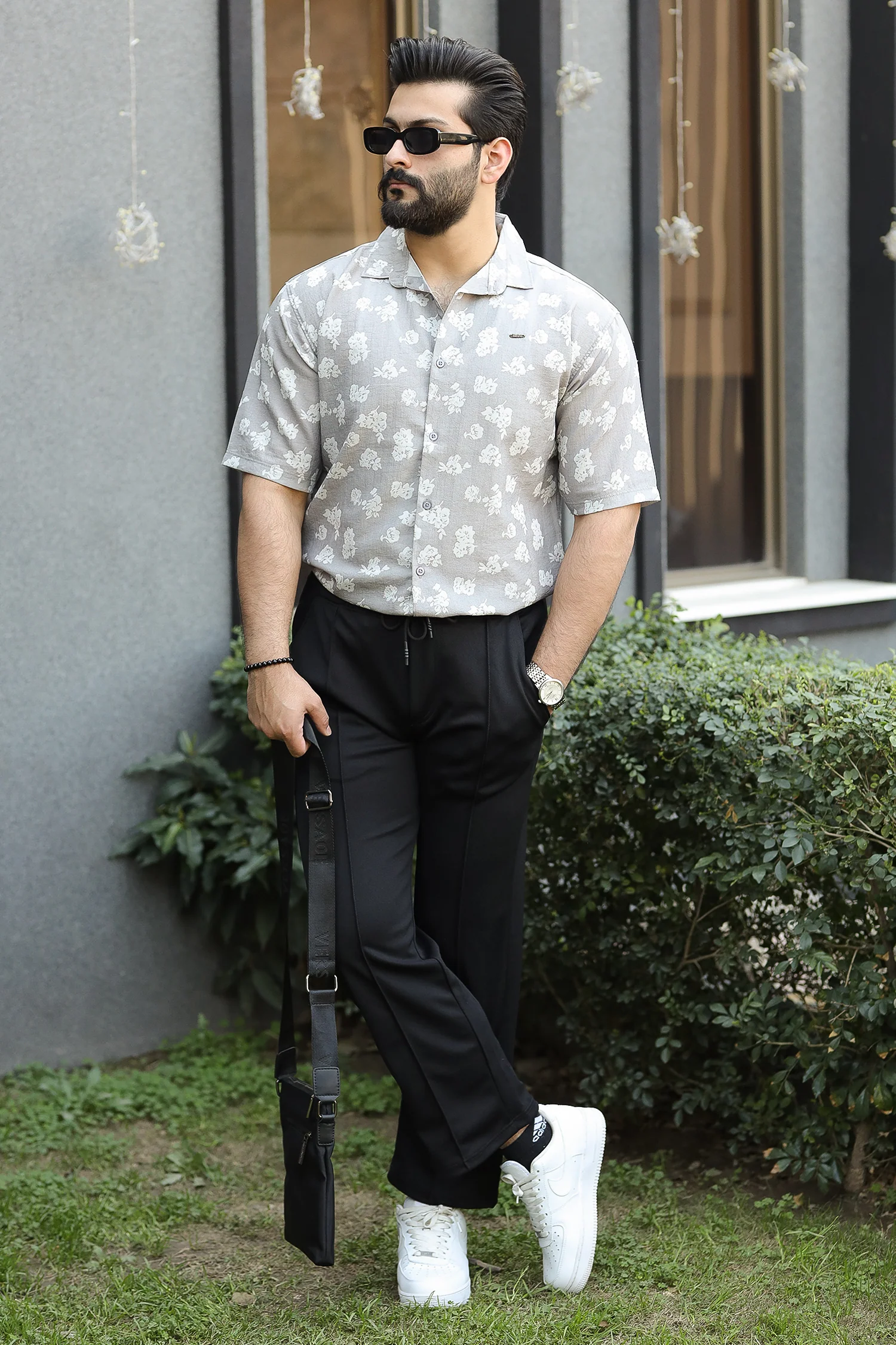 Turbo Rich Floral Printed Casual Shirt - Image 10