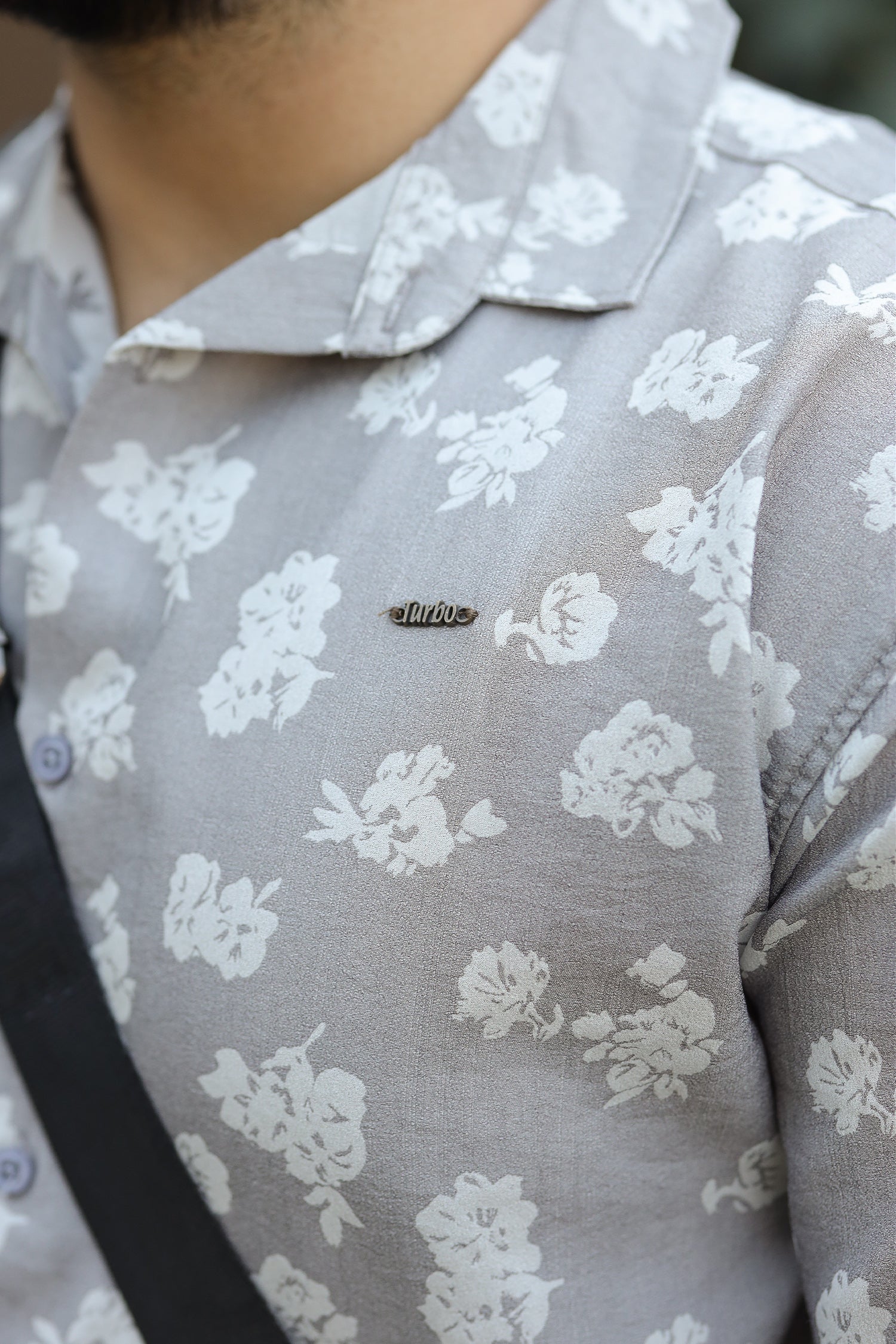 Turbo Rich Floral Printed Casual Shirt - Image 11