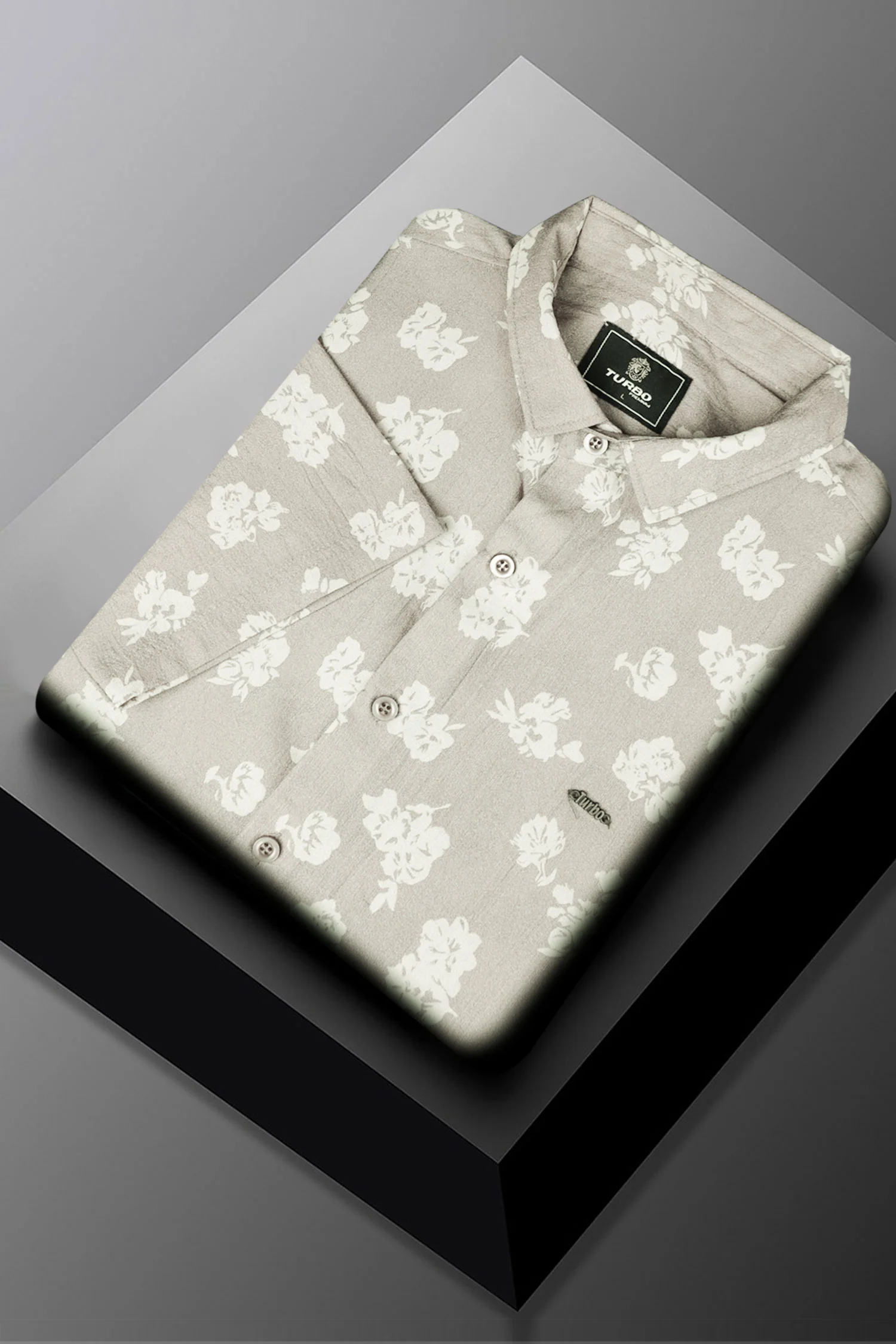 Turbo Rich Floral Printed Casual Shirt - Image 7