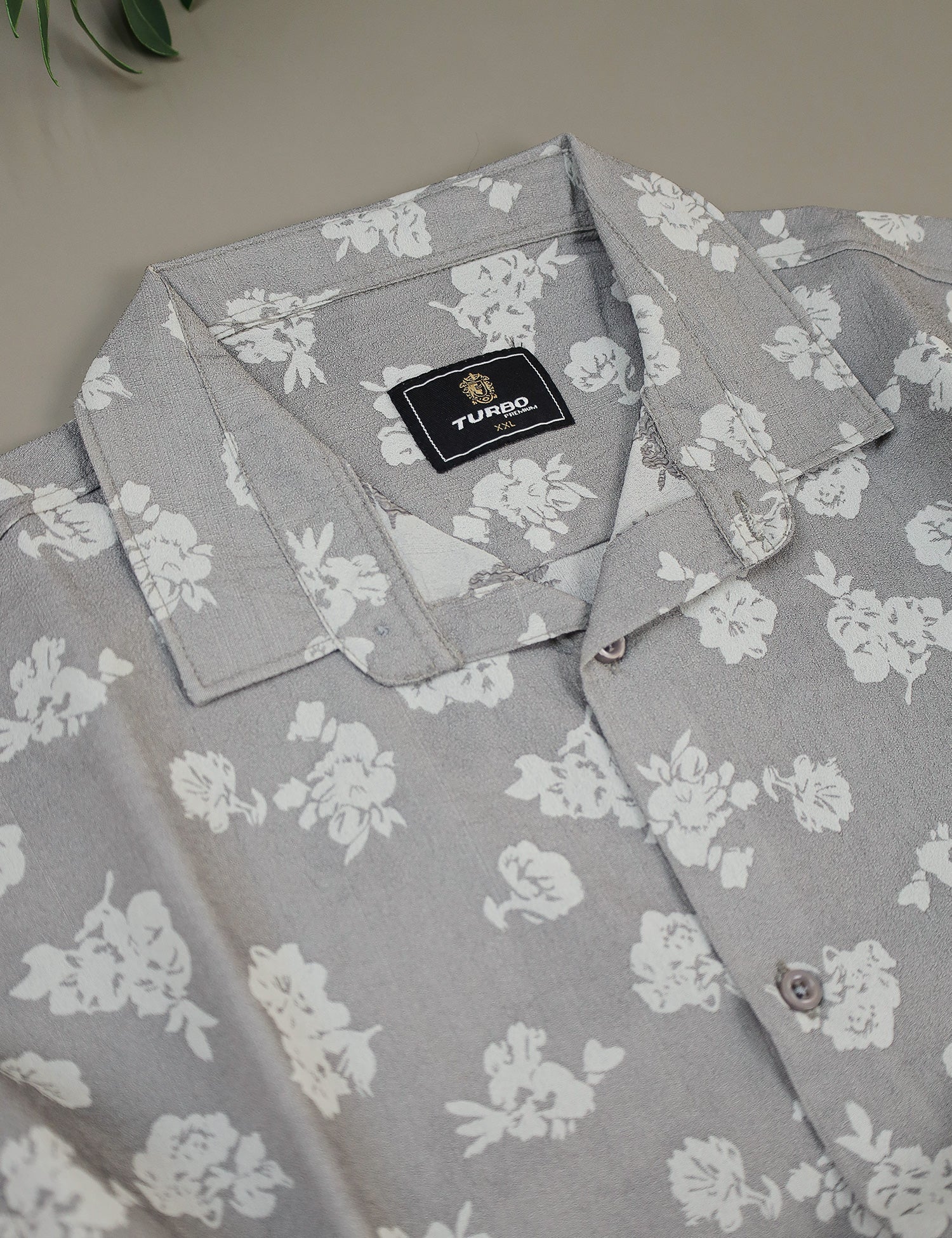 Turbo Rich Floral Printed Casual Shirt - Image 6
