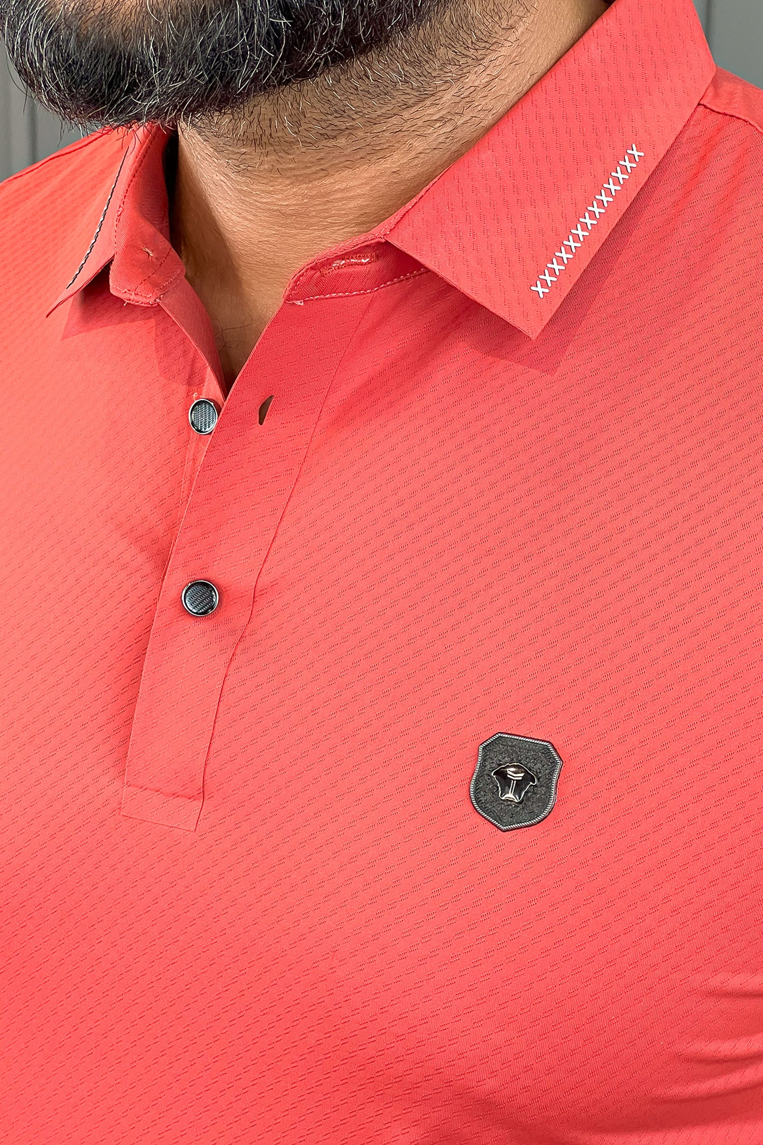 Turbo Royal Luxury Stitchless Men's Polo Shirt - Image 3