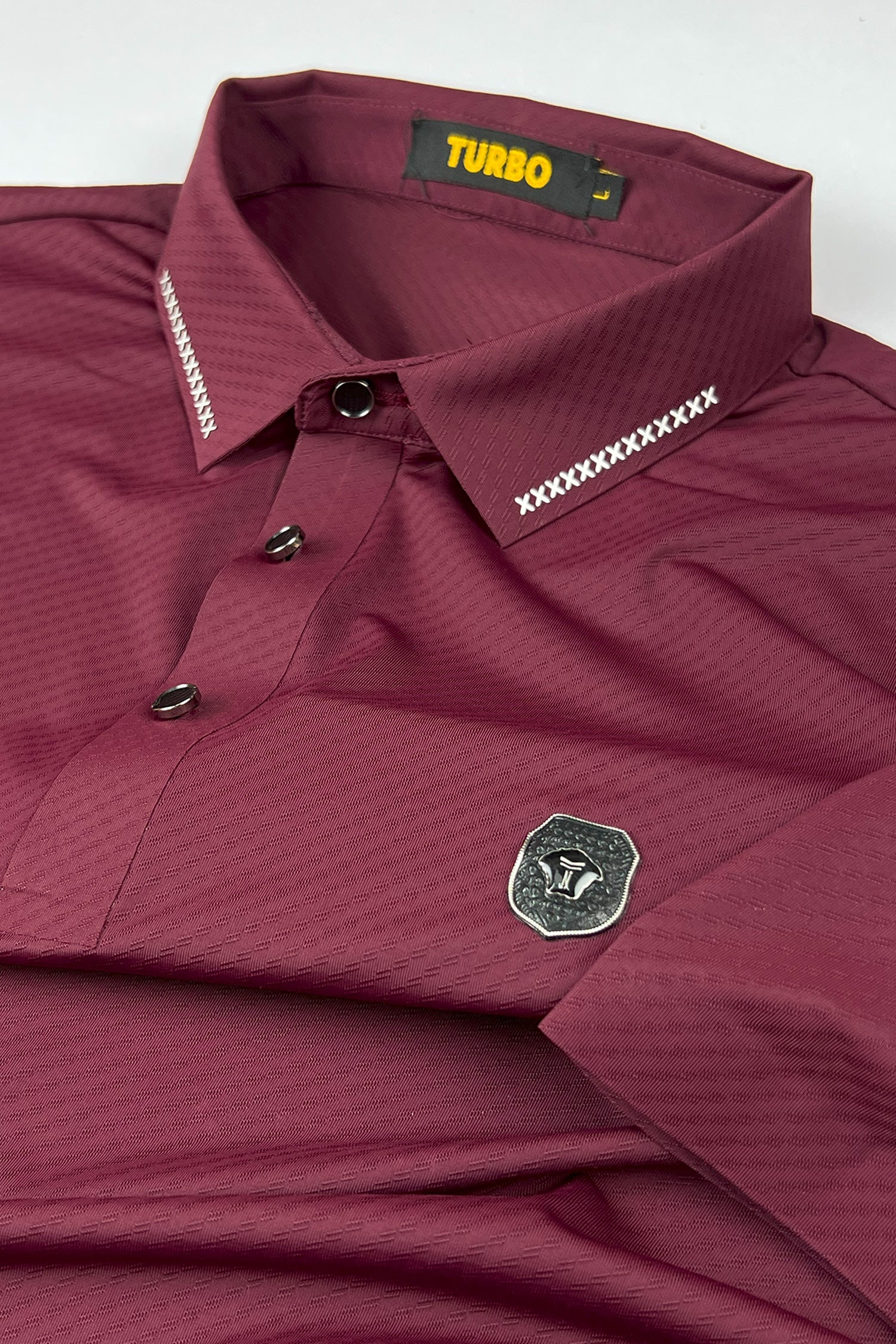 Turbo Royal Luxury Stitchless Men's Polo Shirt - Image 16