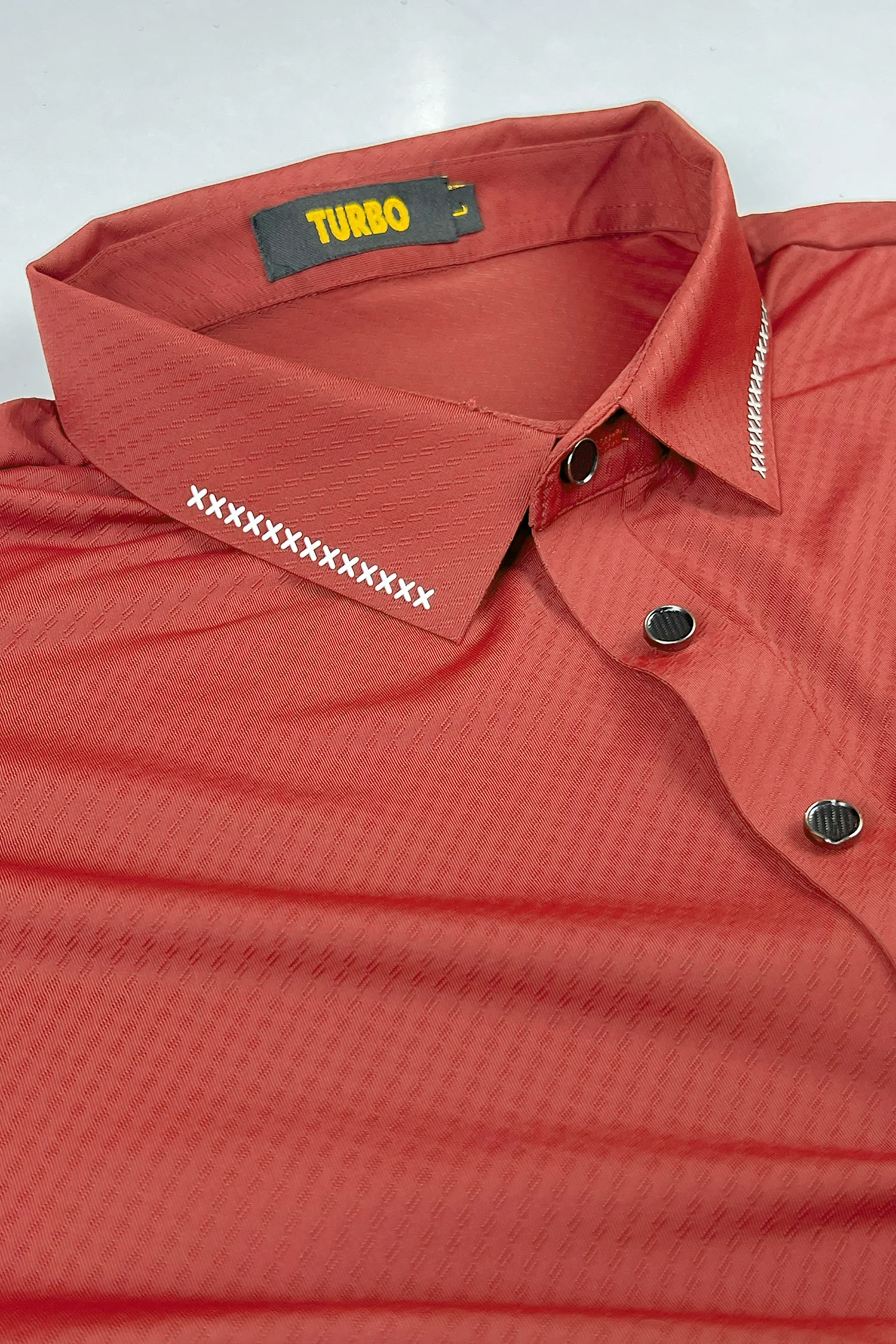 Turbo Royal Luxury Stitchless Men's Polo Shirt - Image 2