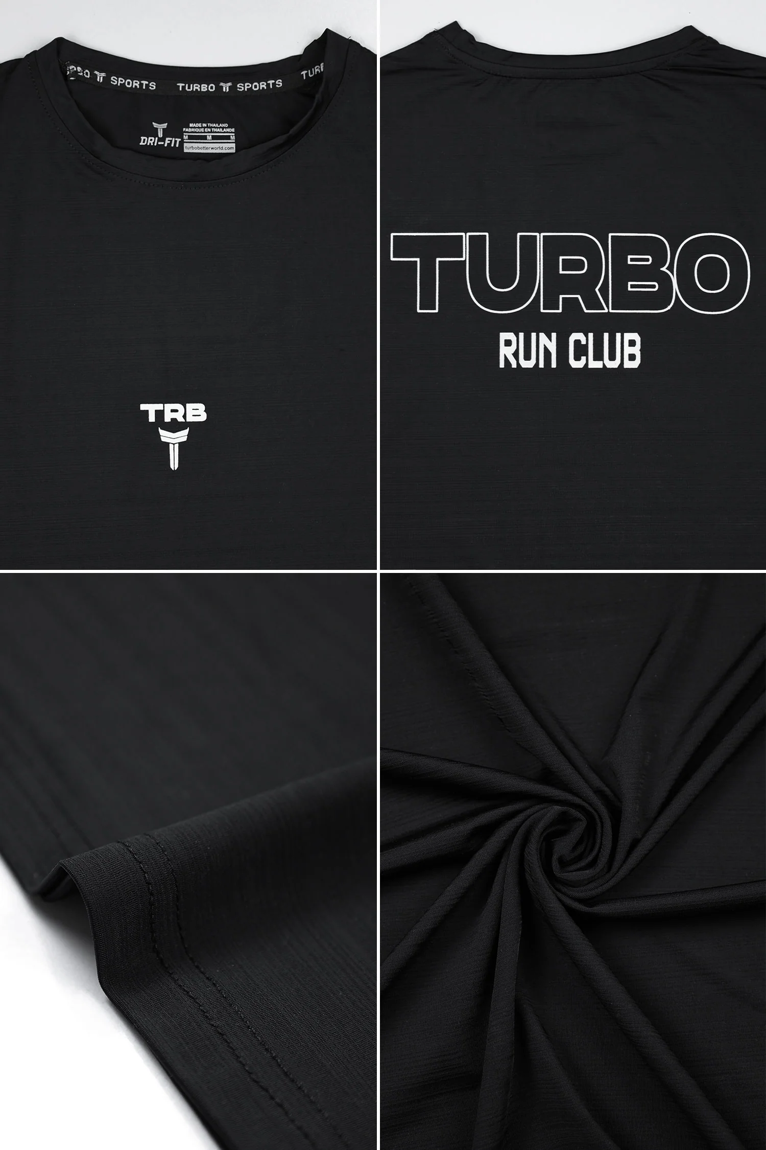 Turbo Run Club Airflow Cool Dry-Fit Tee - Image 4