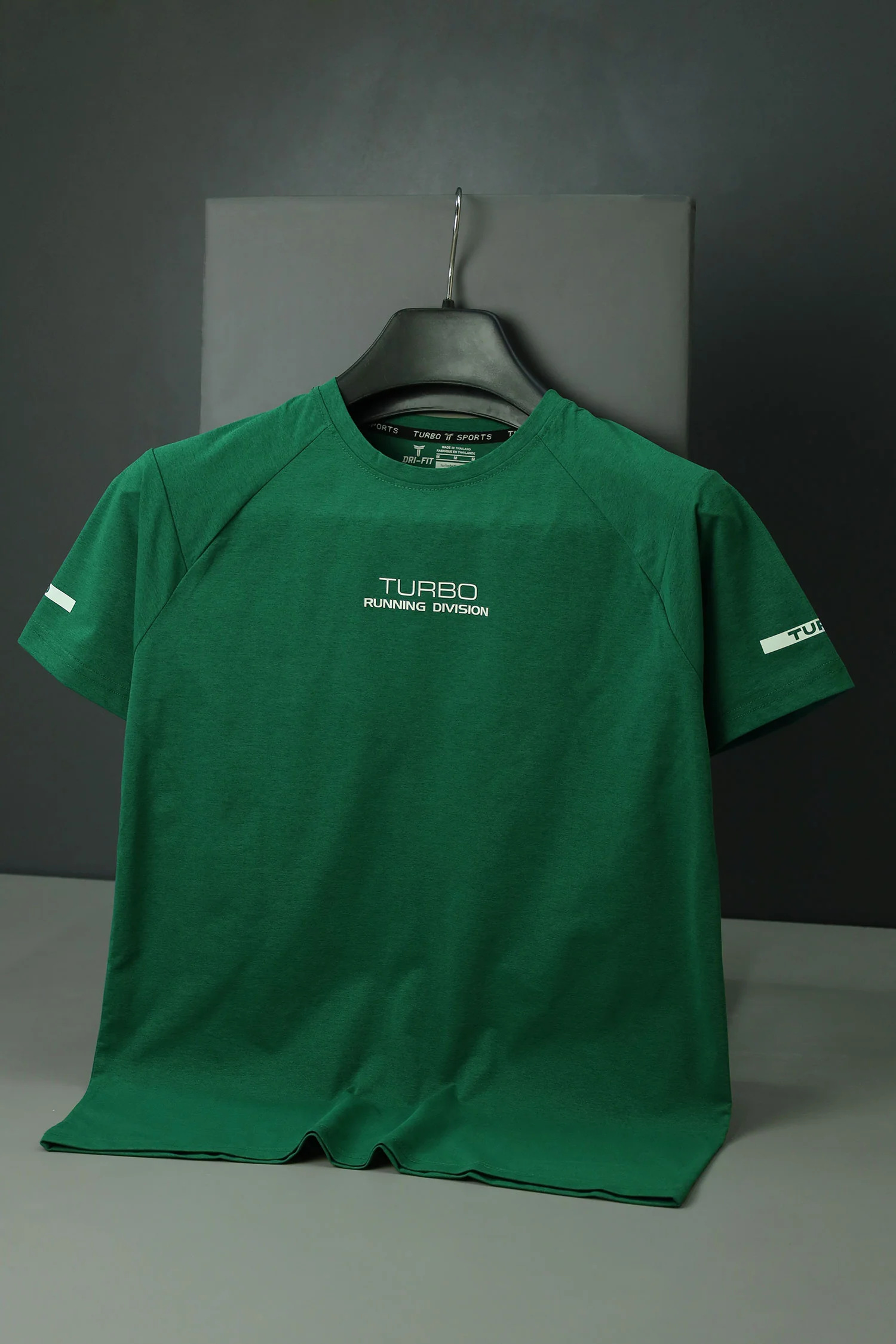 Turbo 'Running Division' Raglan Sleeve Dry-Fit Tee - Image 5