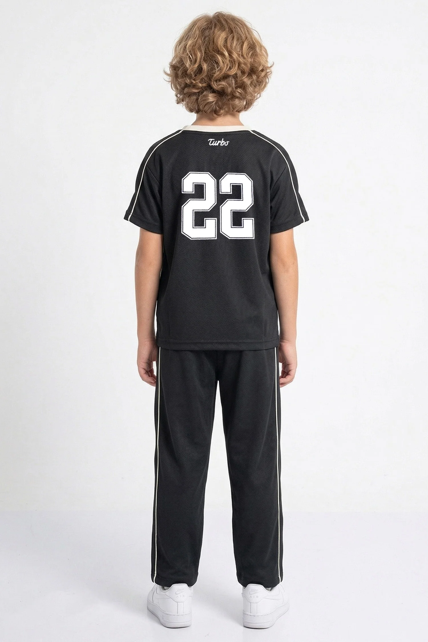 Turbo Rustic Rush Younger Kids Co-Ord Set In Black