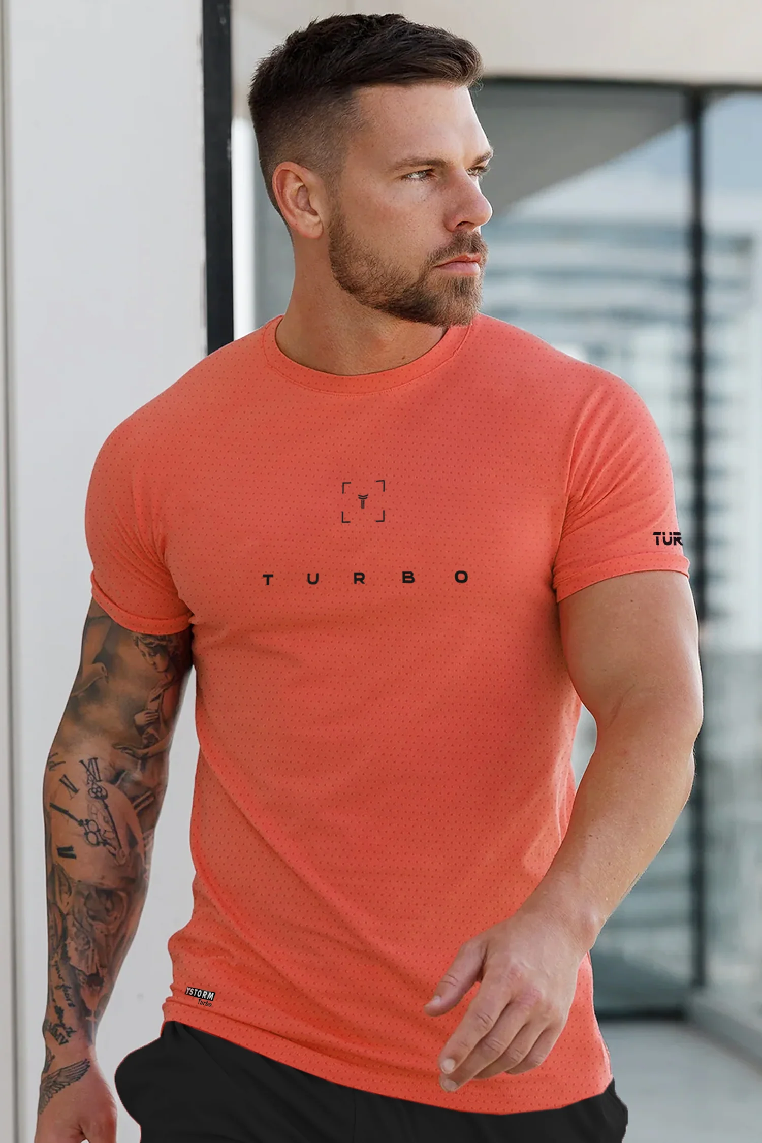 Turbo Scan Energy Breathable Mesh Dry-Fit Tee - Image 5