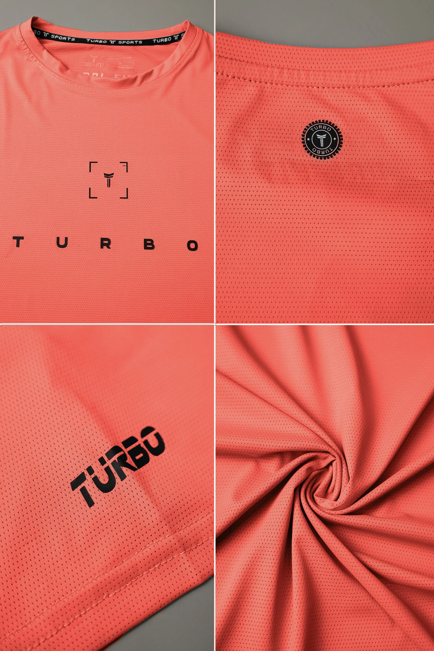 Turbo Scan Energy Breathable Mesh Dry-Fit Tee - Image 7