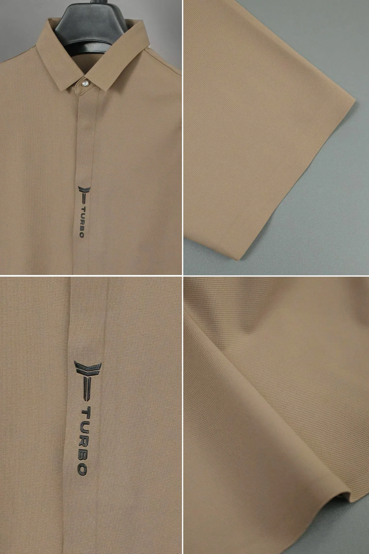 Turbo Seamless Smooth Silk Casual Shirt - Image 6
