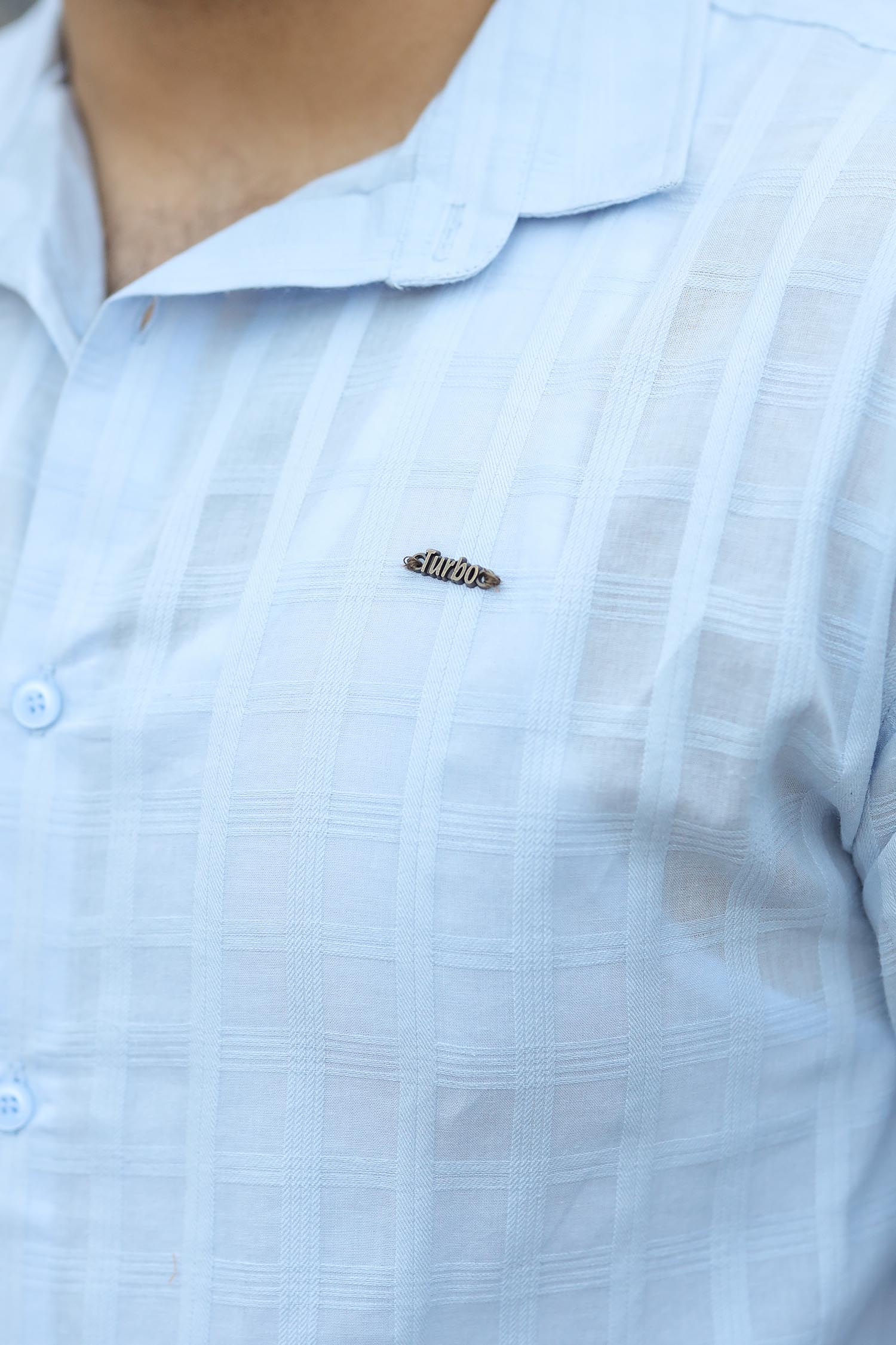 Turbo ShowOff Self Pattern Casual Shirt - Image 14