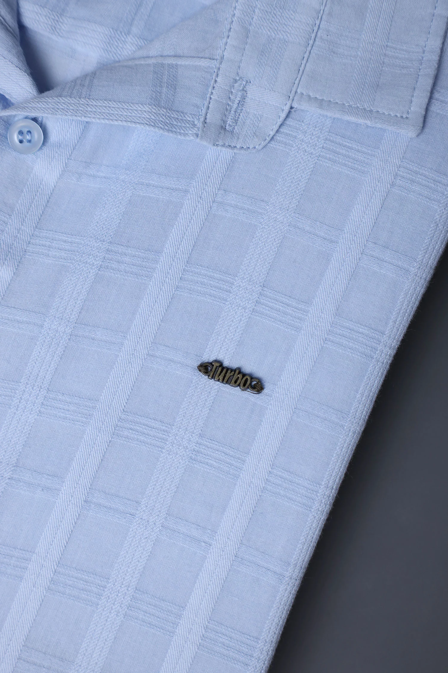 Turbo ShowOff Self Pattern Casual Shirt - Image 14