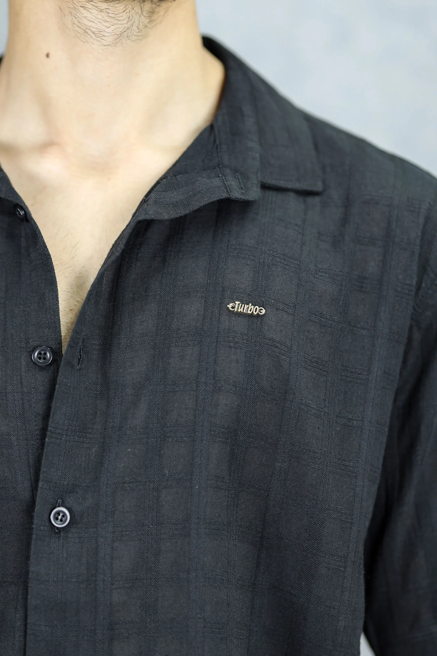 Turbo ShowOff Self Pattern Casual Shirt - Image 9
