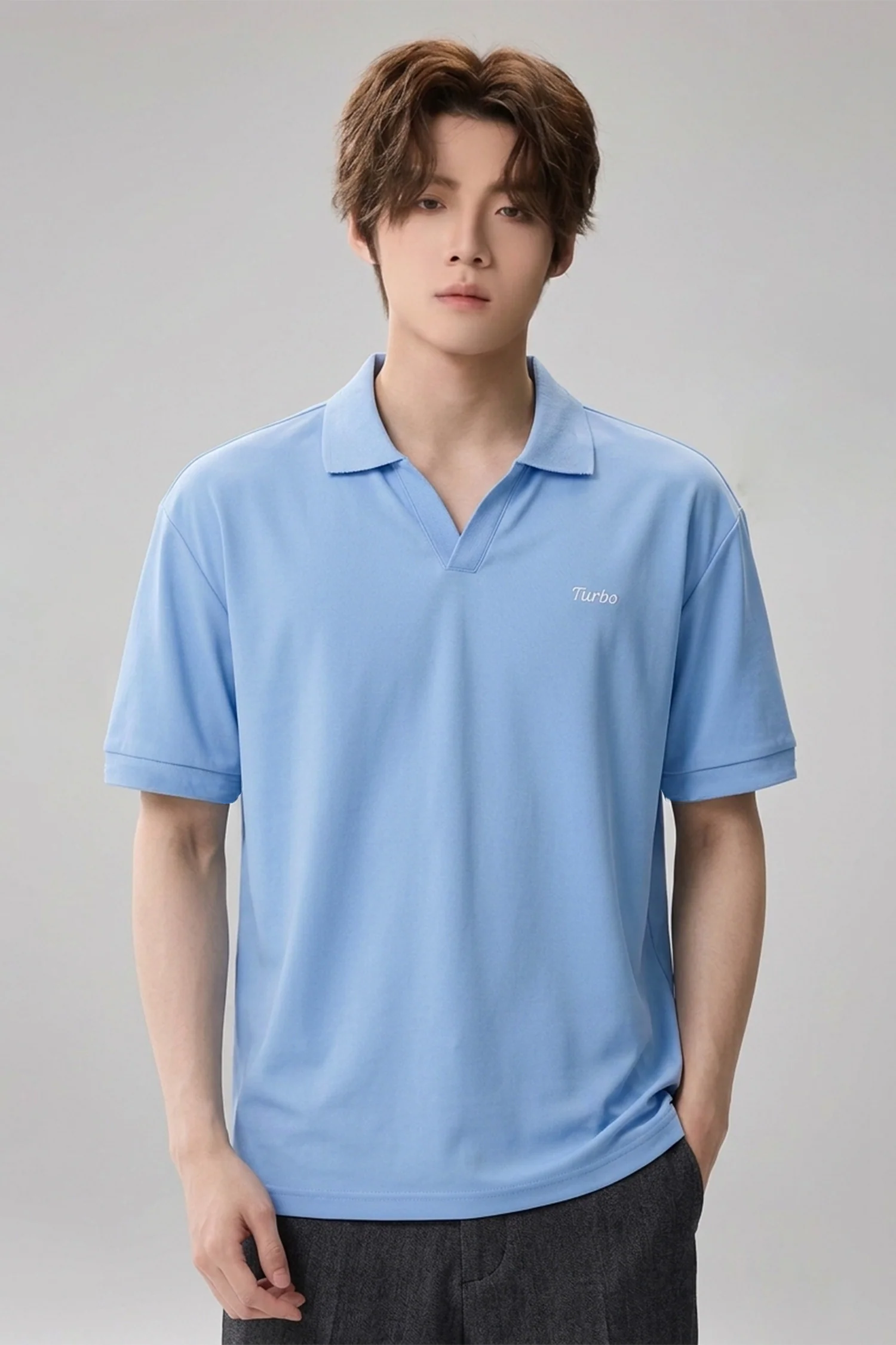 Turbo Signature Style Men's Polo Shirt - Image 4
