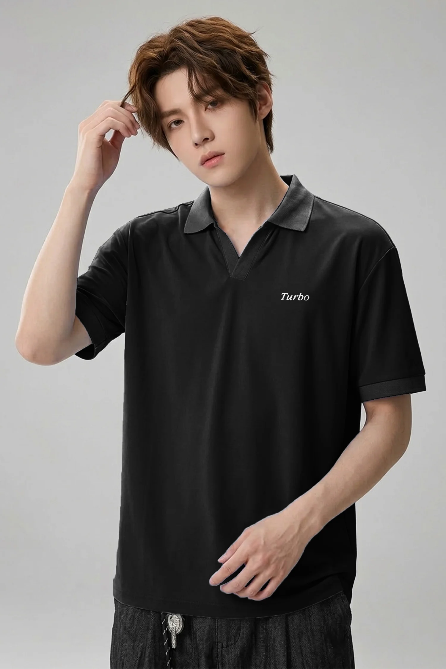 Turbo Signature Style Men's Polo Shirt - Image 7