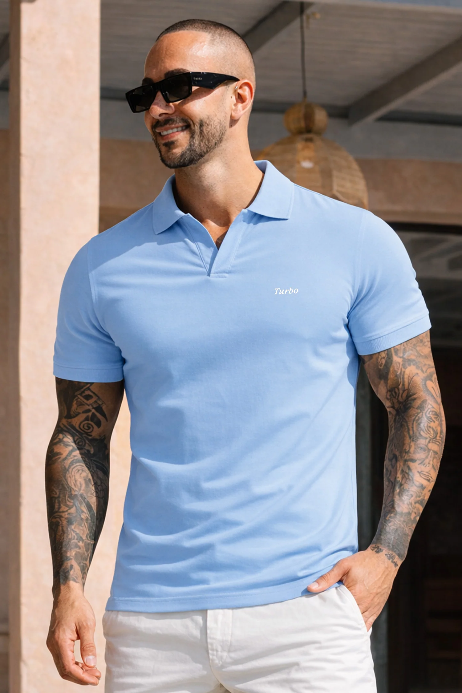 Turbo Signature Style Men's Polo Shirt* - Image 4