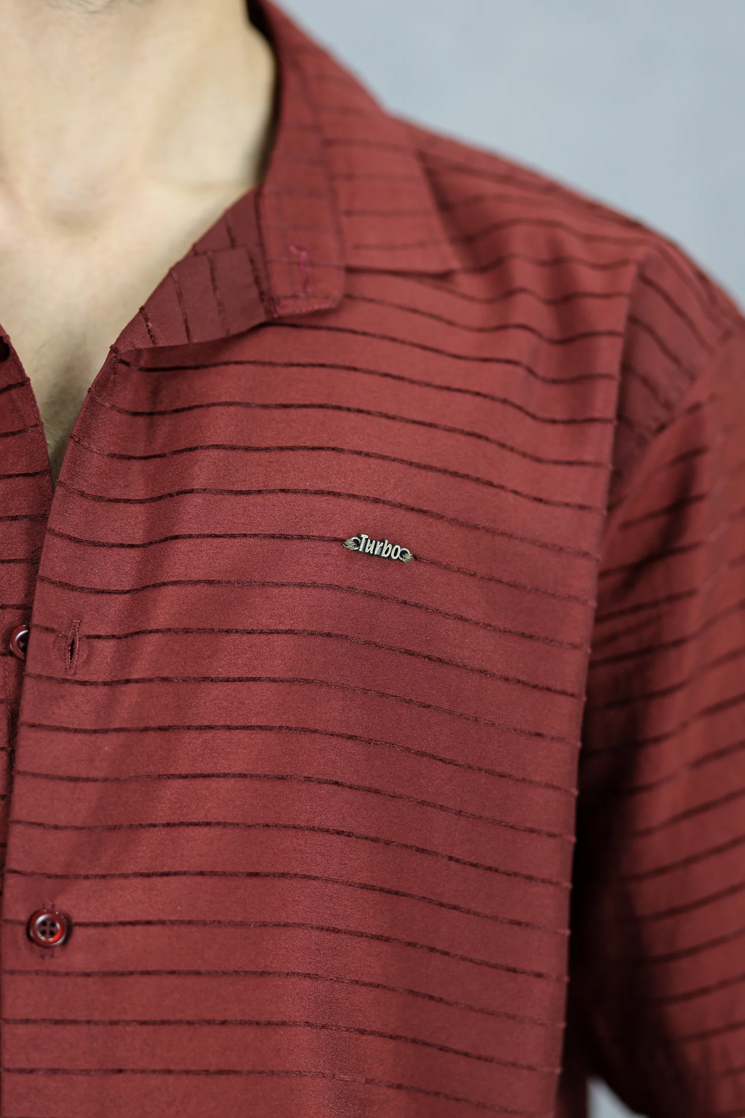 Turbo Snitch Striped Casual Shirt - Image 13