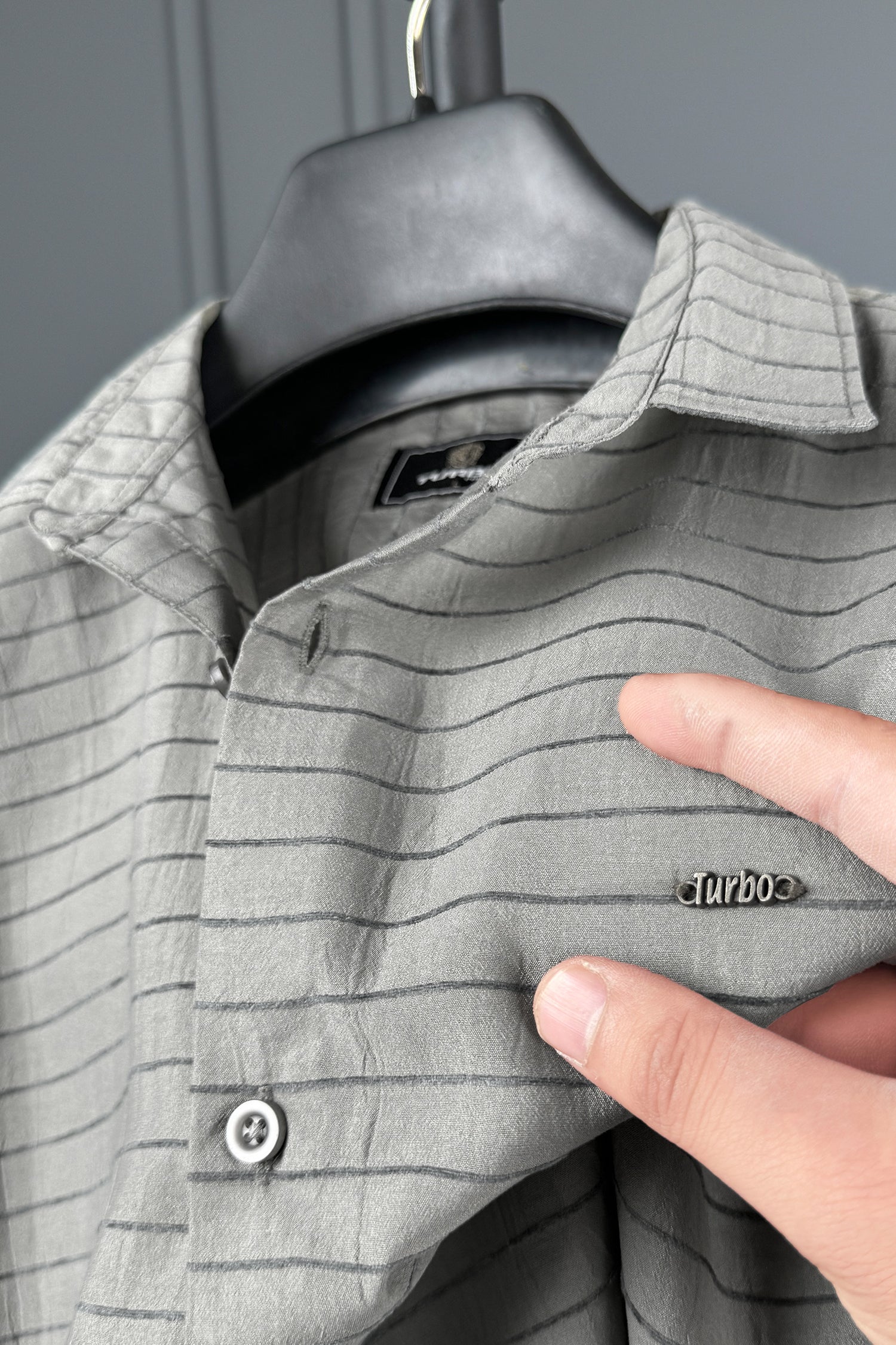 Turbo Snitch Striped Casual Shirt - Image 14
