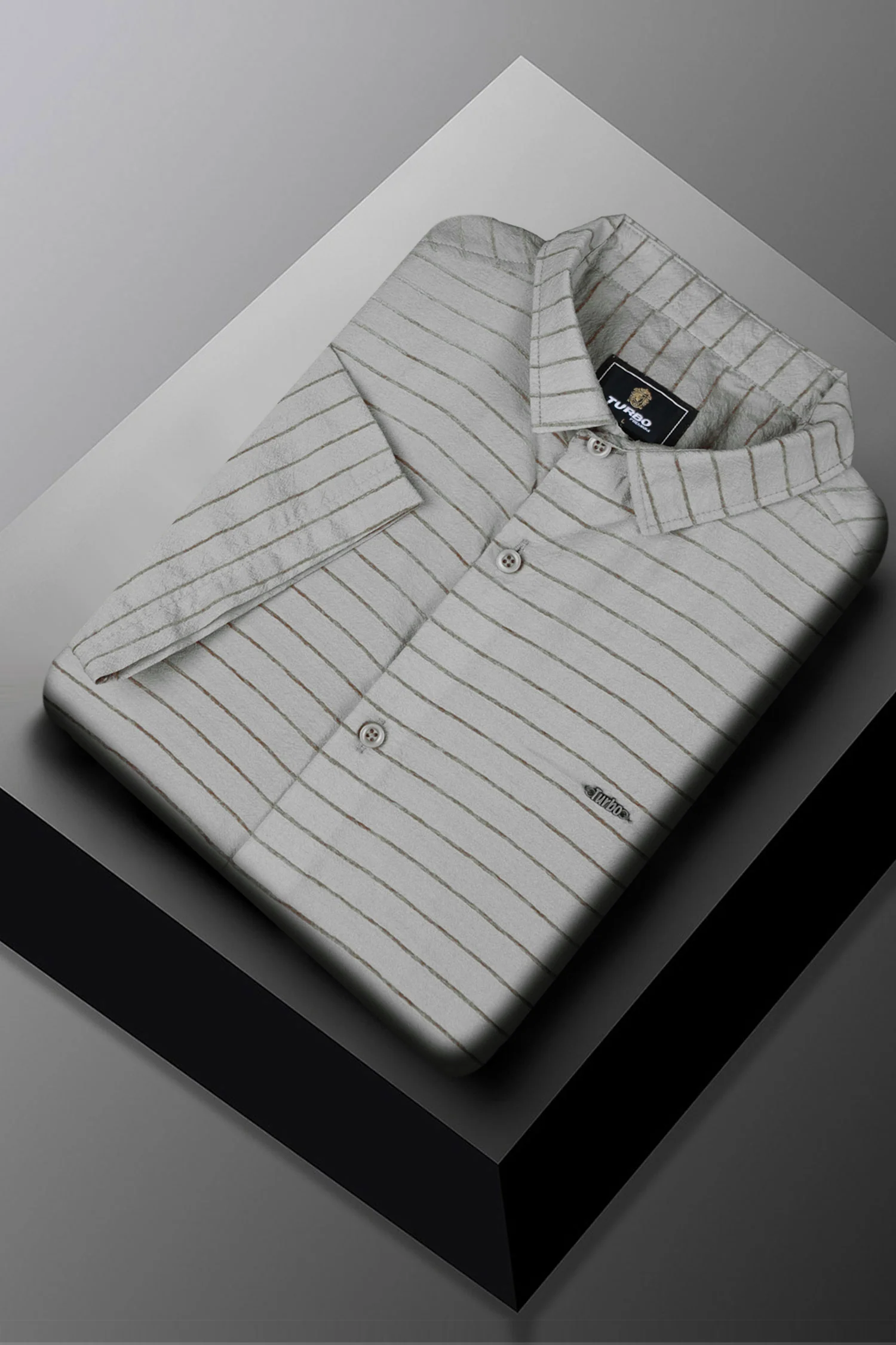 Turbo Snitch Striped Casual Shirt - Image 15