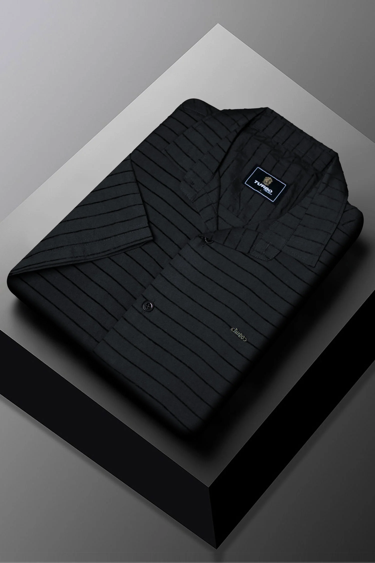 Turbo Snitch Striped Casual Shirt - Image 18