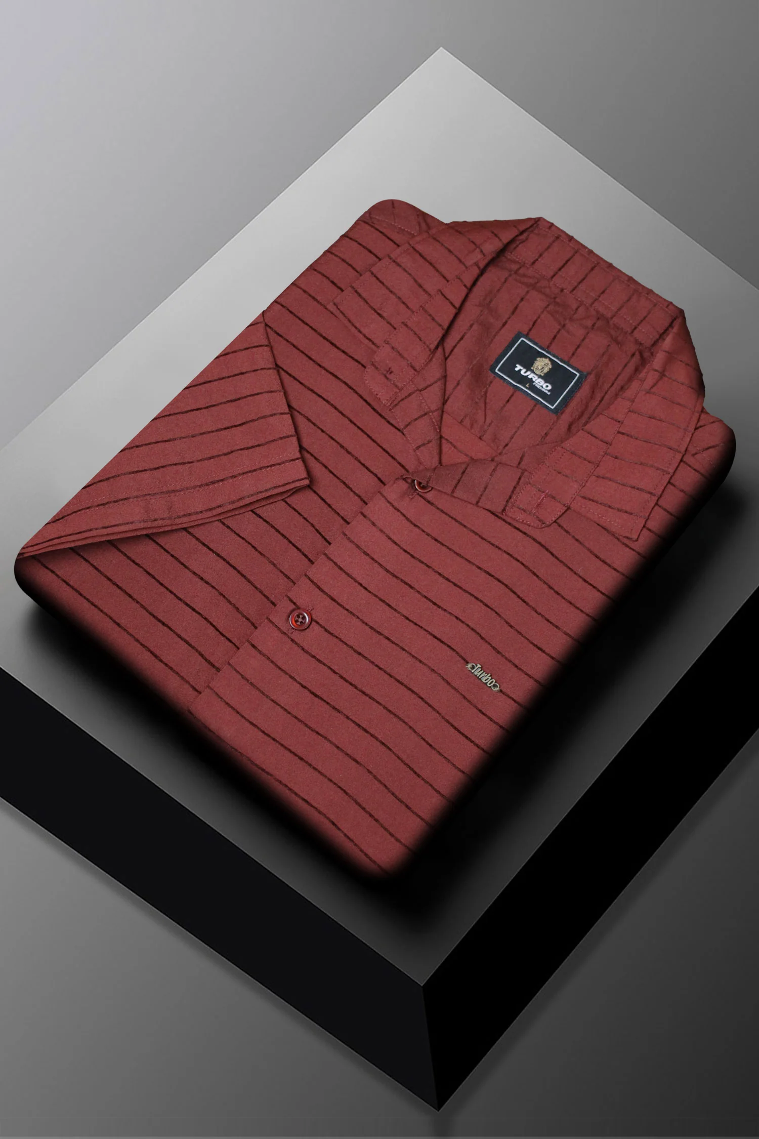 Turbo Snitch Striped Casual Shirt - Image 7