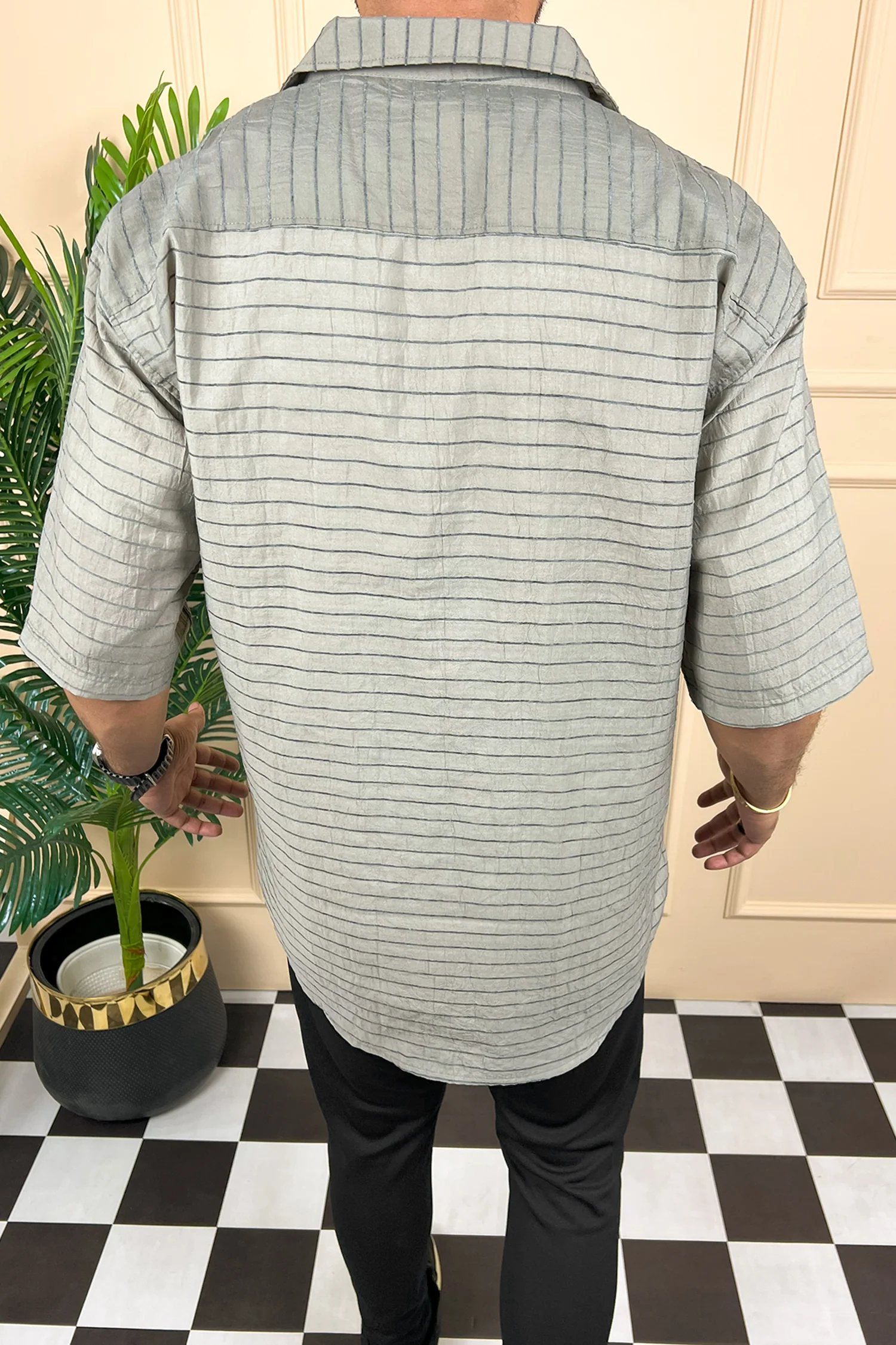 Turbo Snitch Striped Casual Shirt - Image 14