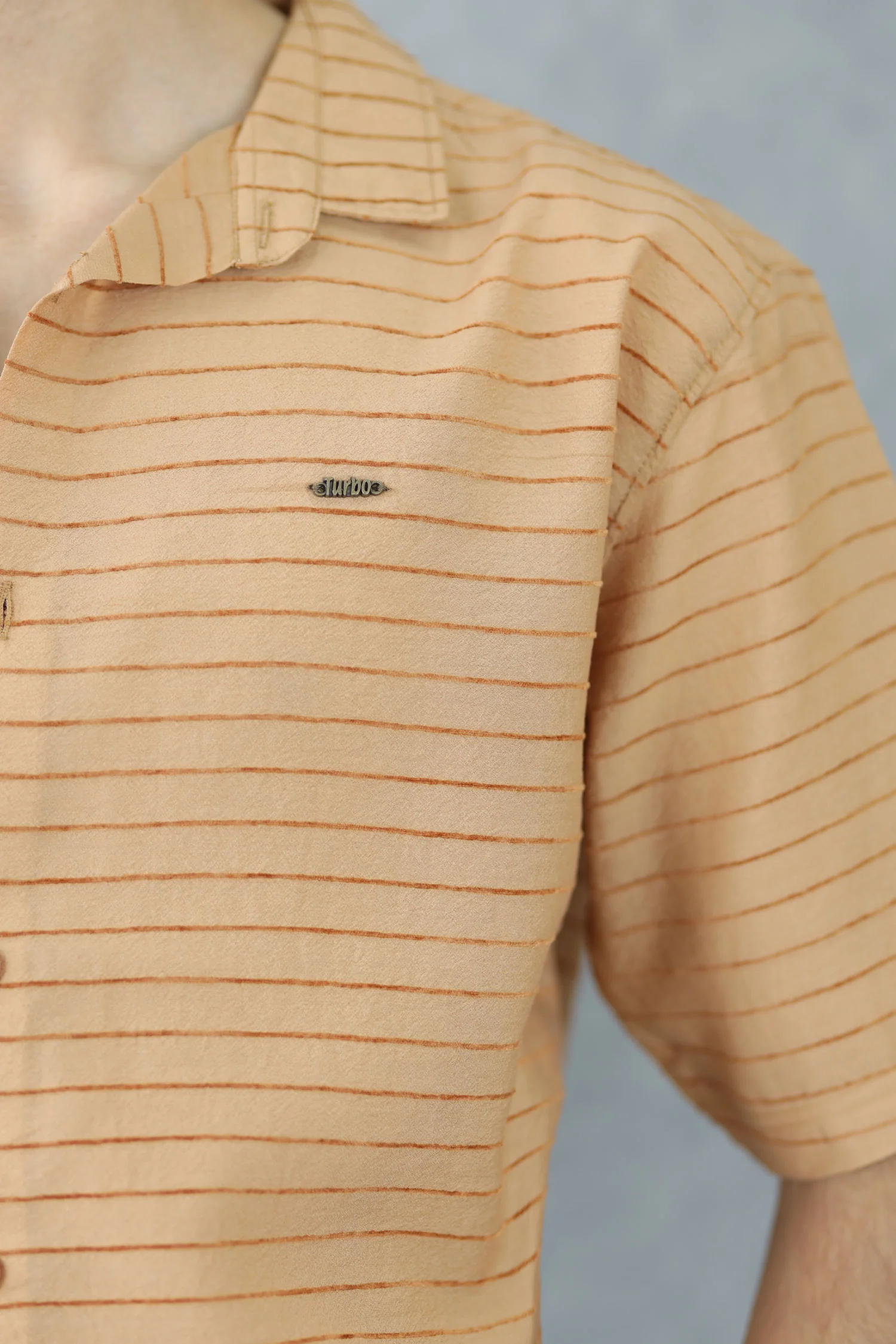 Turbo Snitch Striped Casual Shirt - Image 4