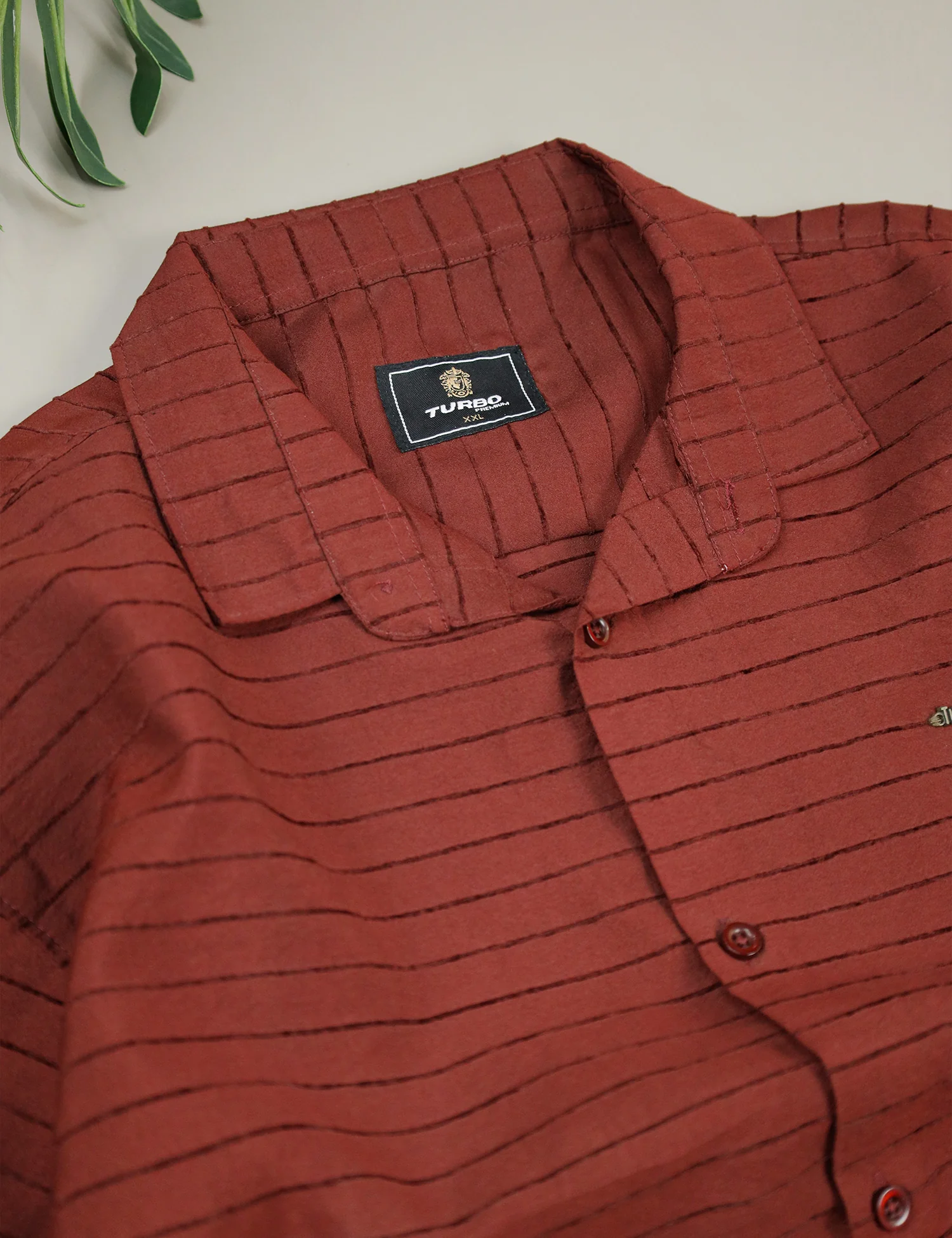 Turbo Snitch Striped Casual Shirt - Image 2