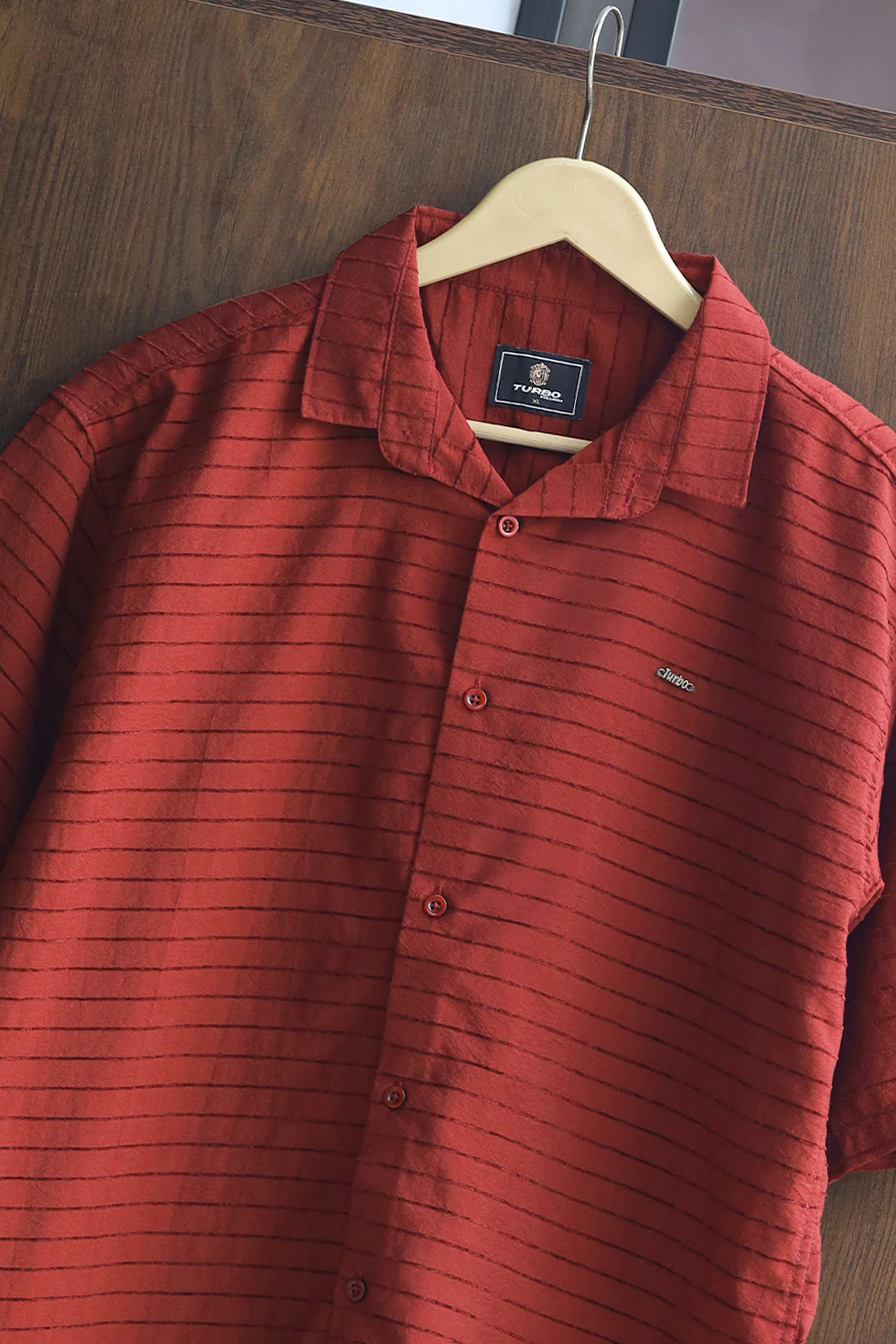 Turbo Snitch Striped Casual Shirt - Image 3
