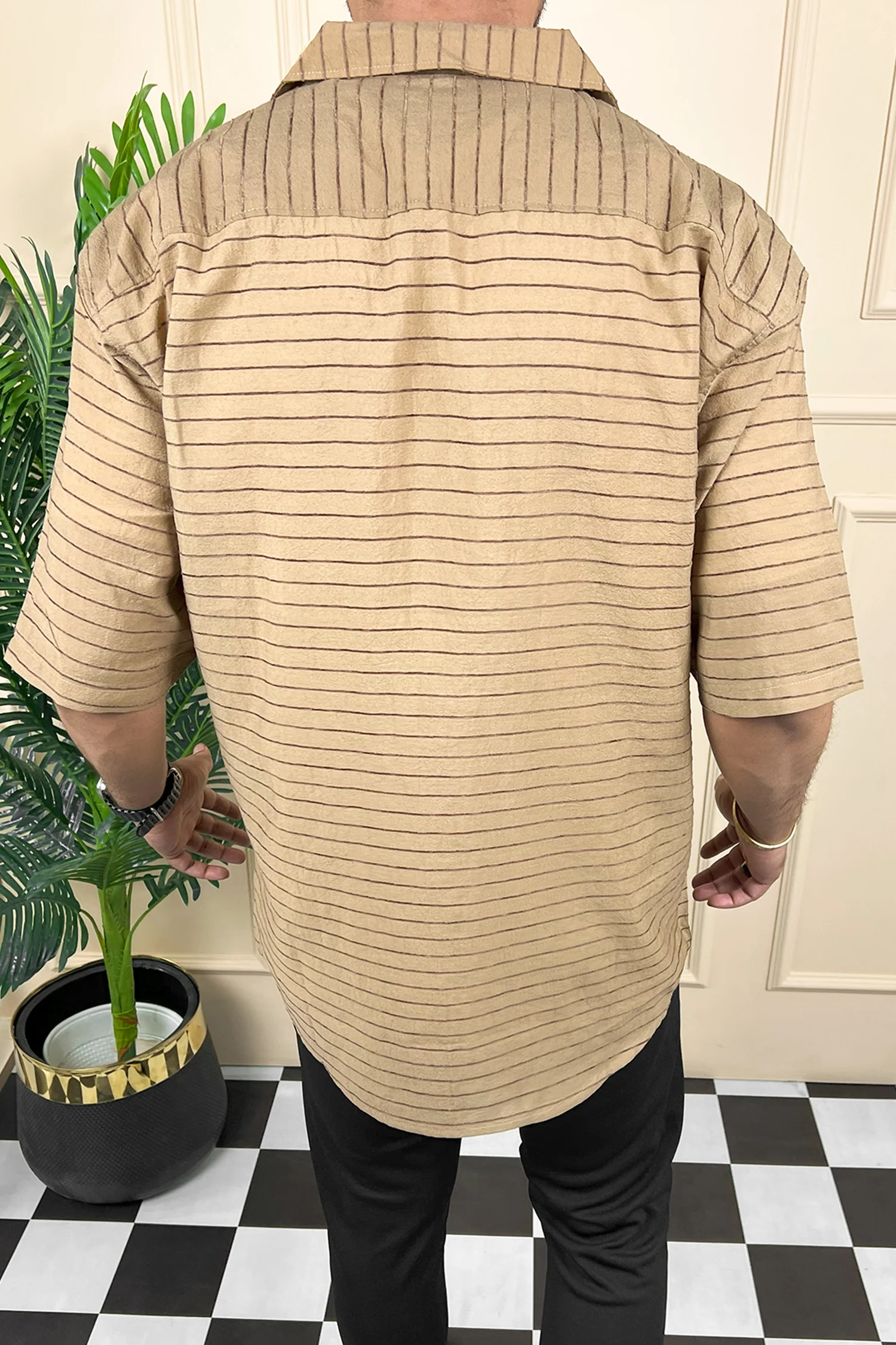 Turbo Snitch Striped Casual Shirt - Image 7
