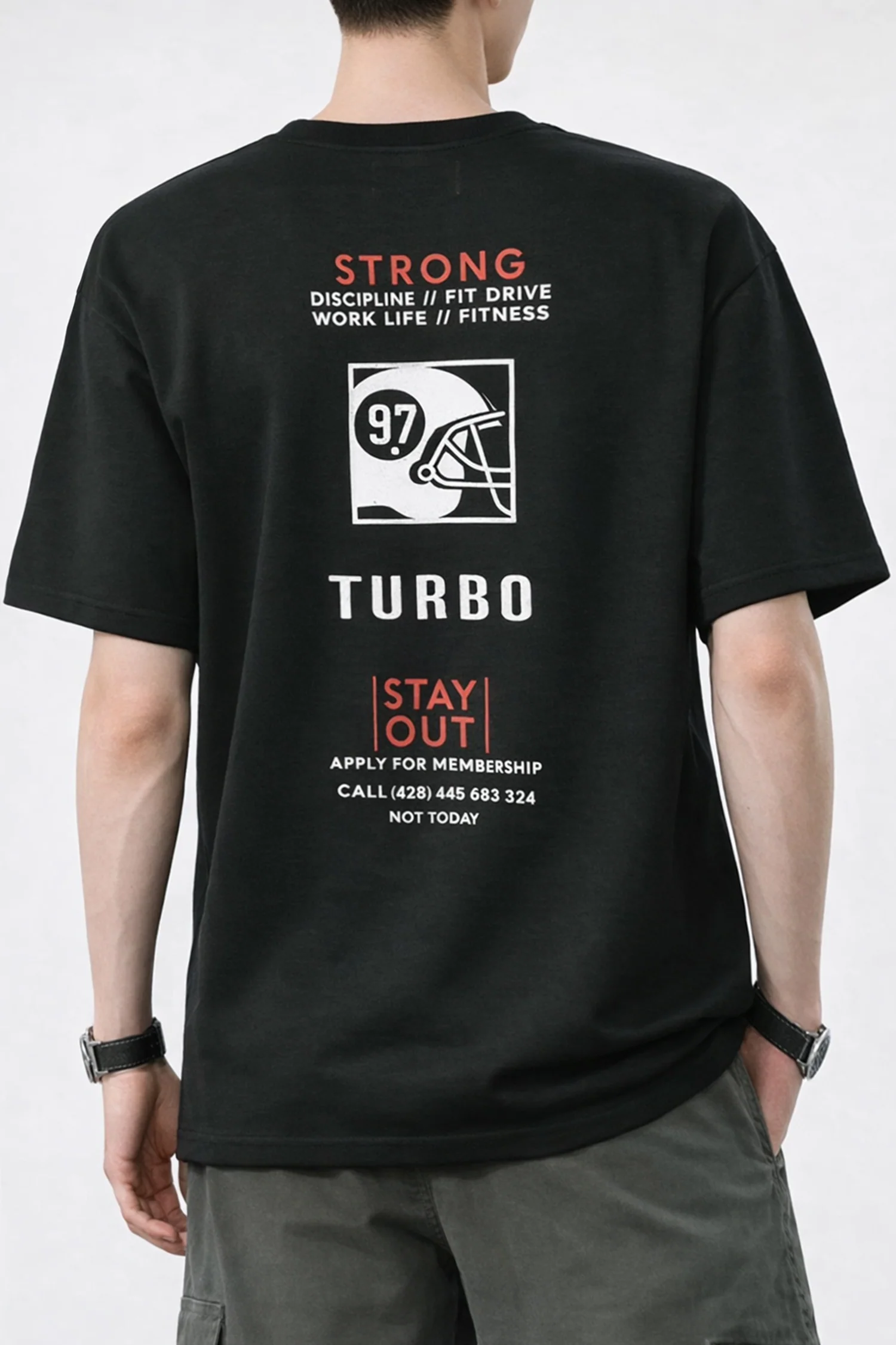 Turbo "Shein Typographic" Oversize Tee - Image 9