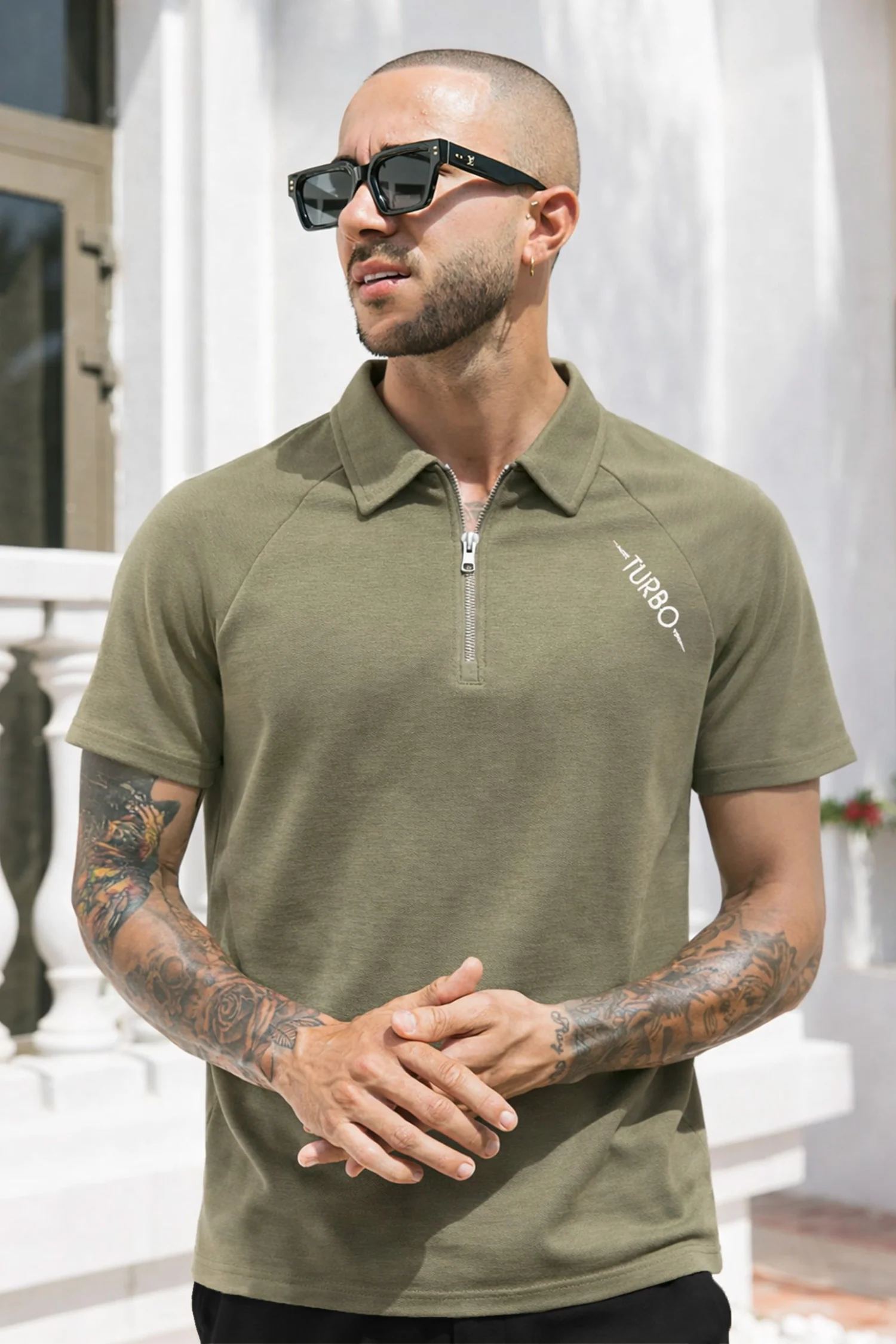 Turbo Sport Passion Men's Polo Shirt - Image 9