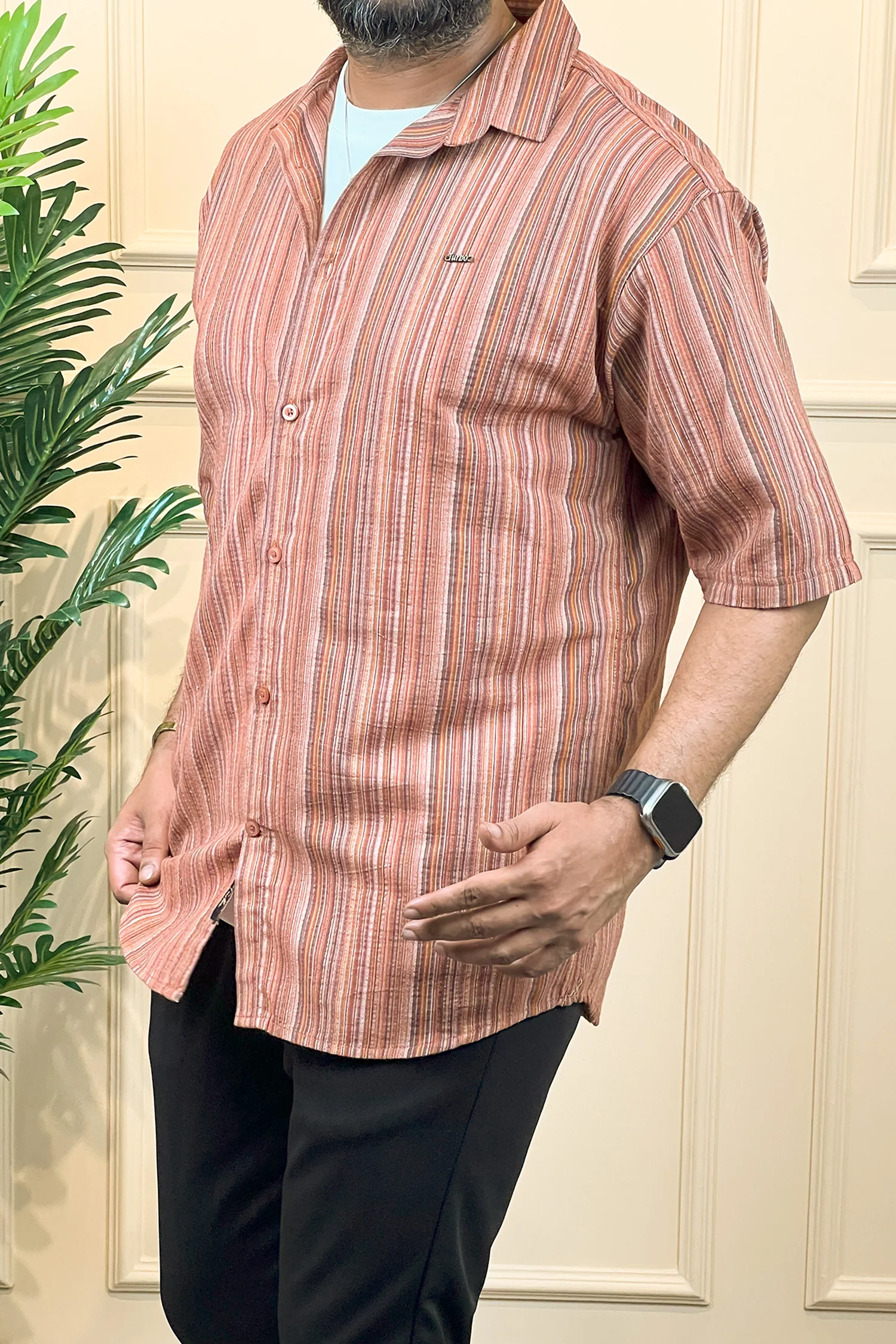 Turbo Spring Edit Textured Casual Shirt - Image 17