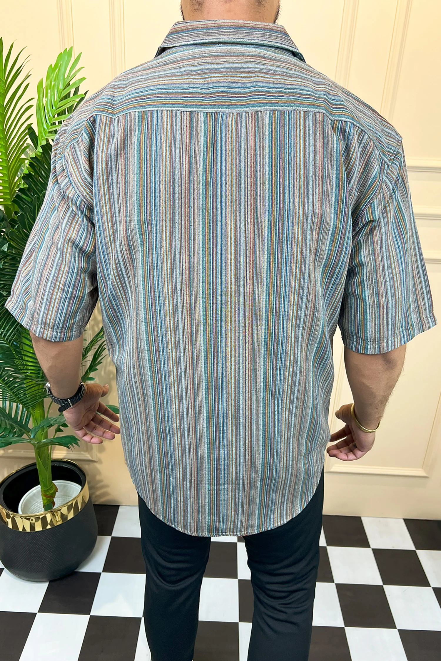 Turbo Spring Edit Textured Casual Shirt - Image 7